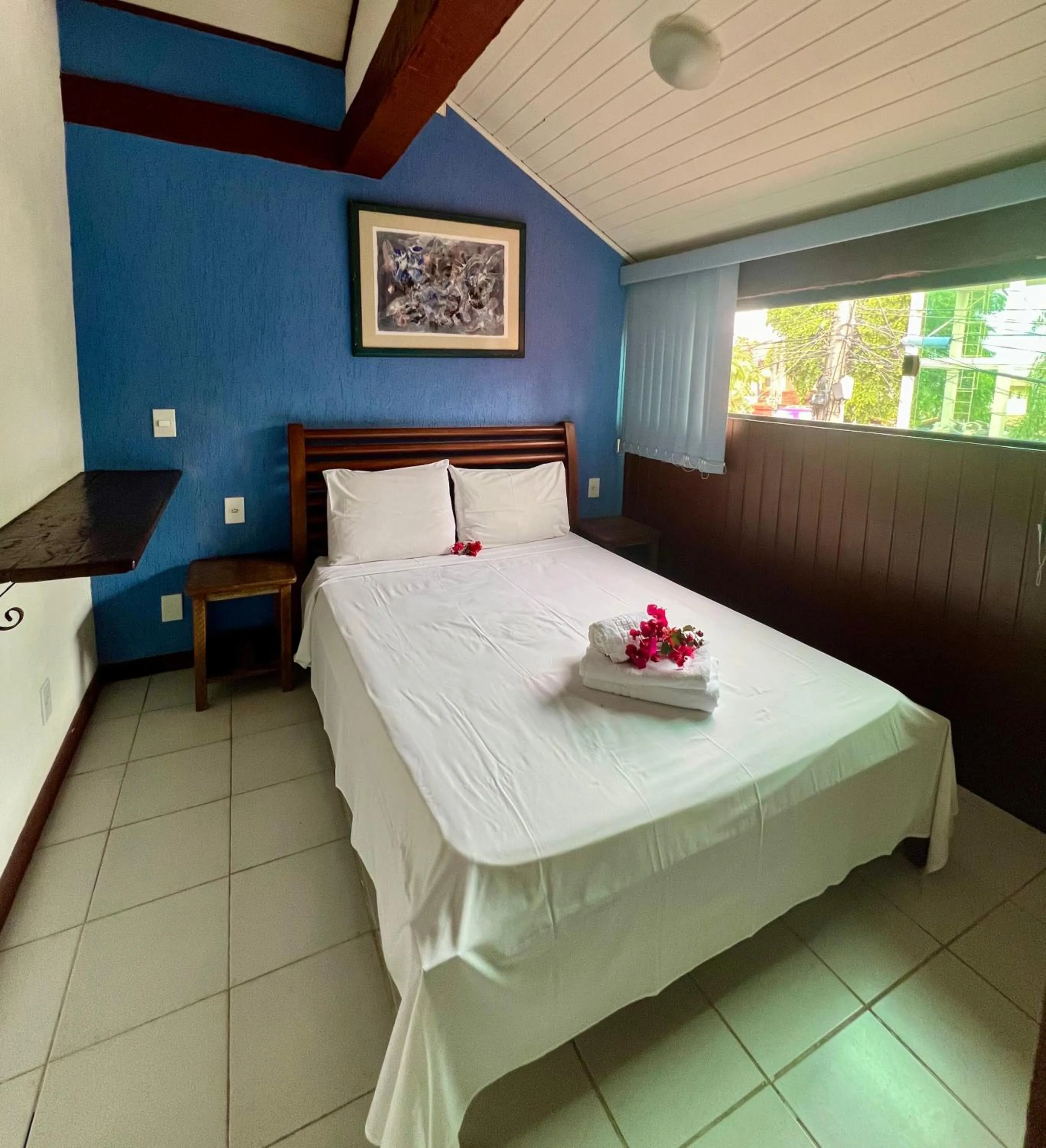 Bedroom, Bed in Pousada Alforria