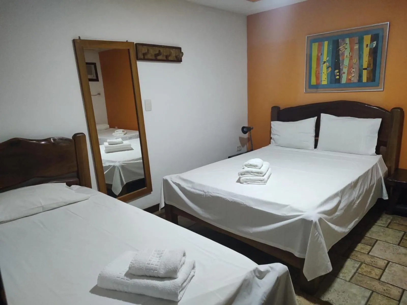 Bed in Pousada Alforria