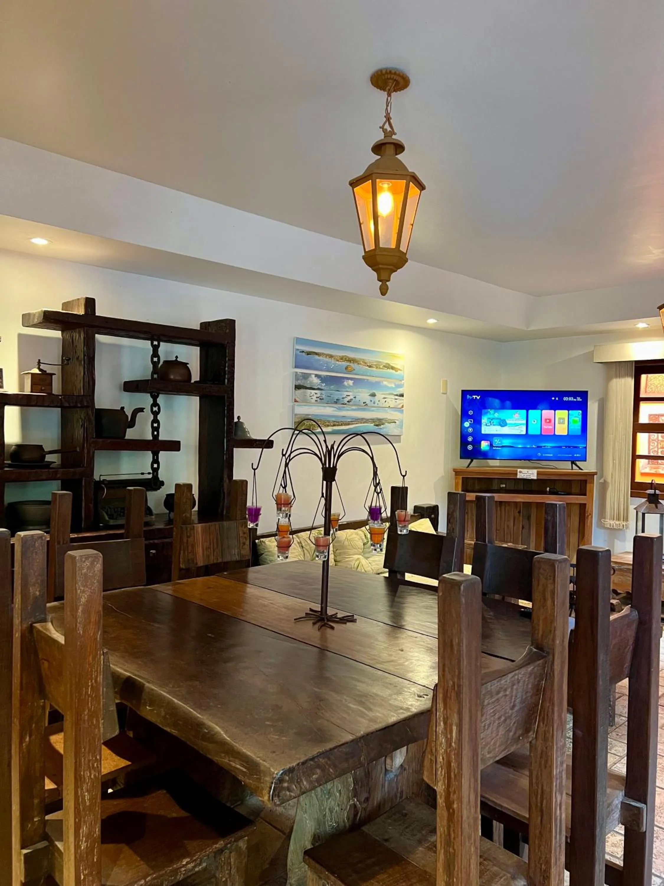 Living room in Pousada Alforria