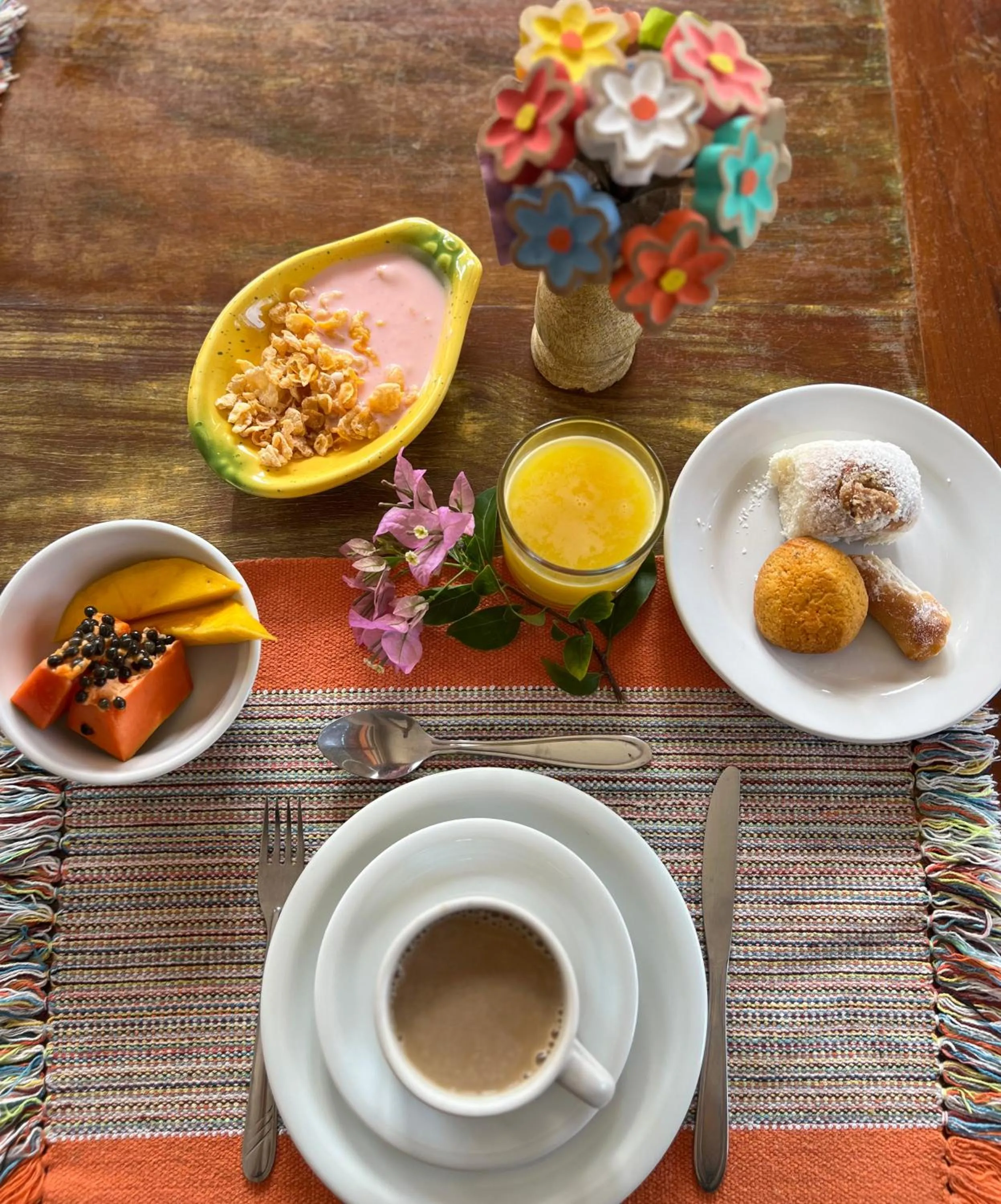 Breakfast in Pousada Alforria