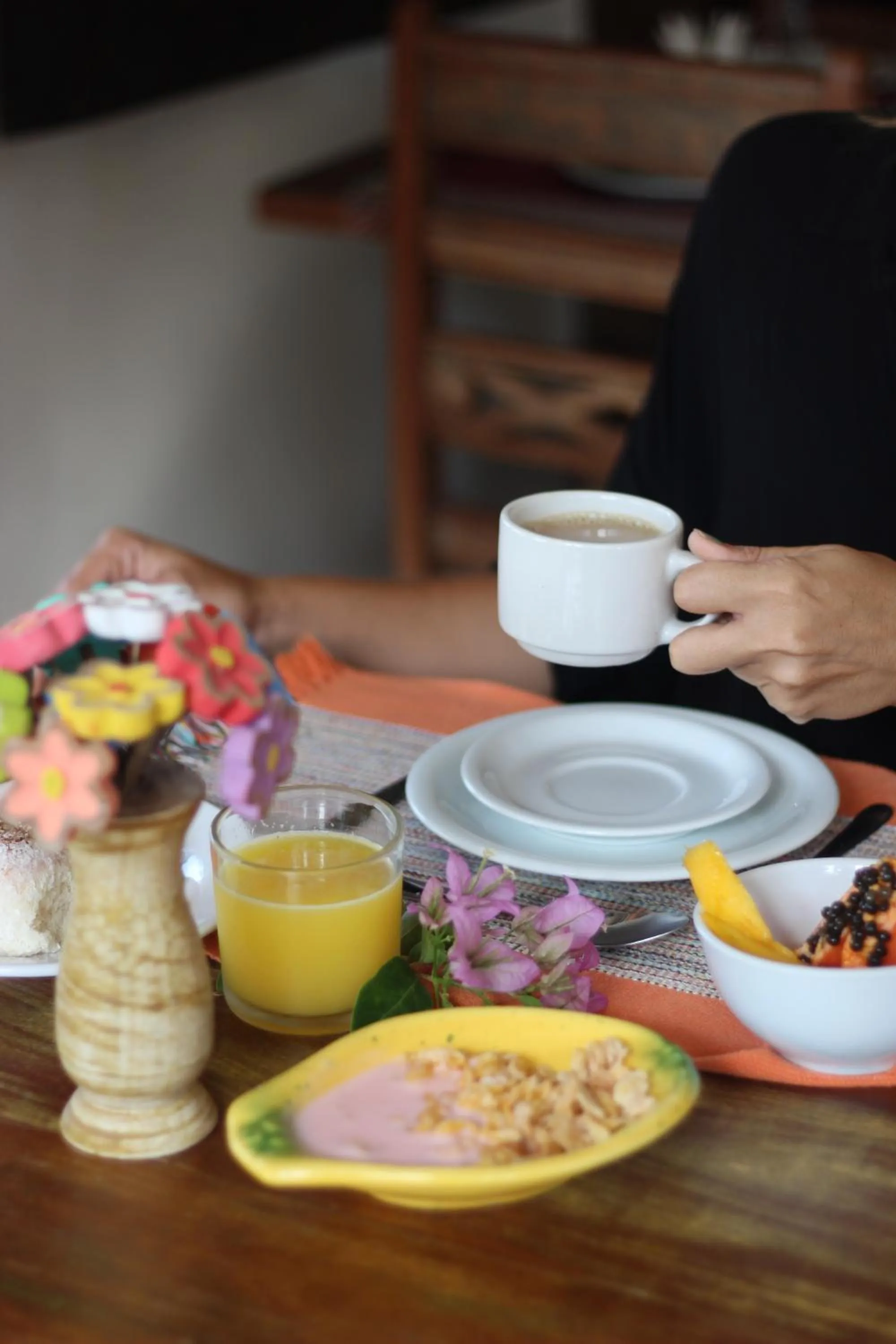 Breakfast in Pousada Alforria