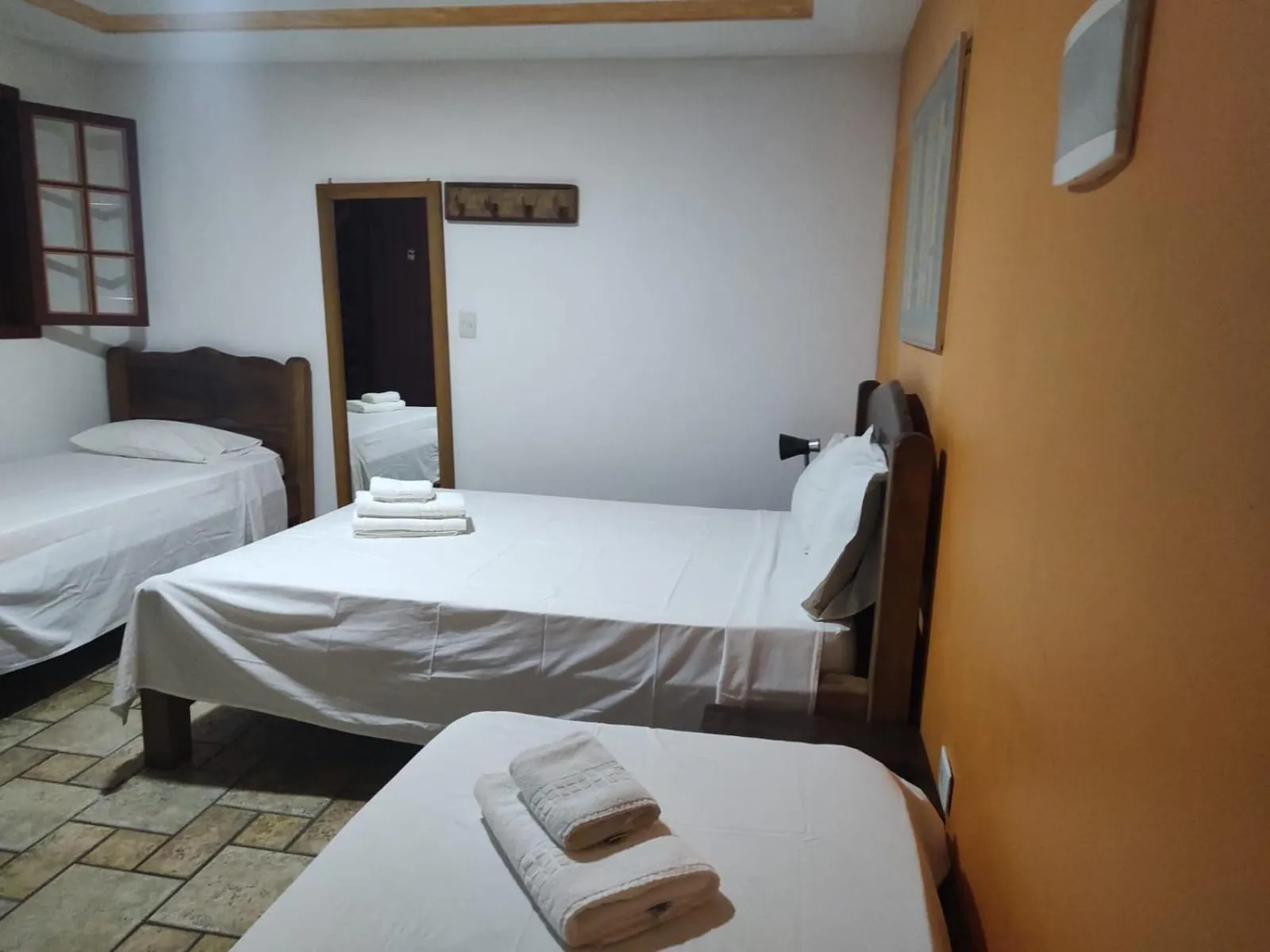 towels, Bed in Pousada Alforria