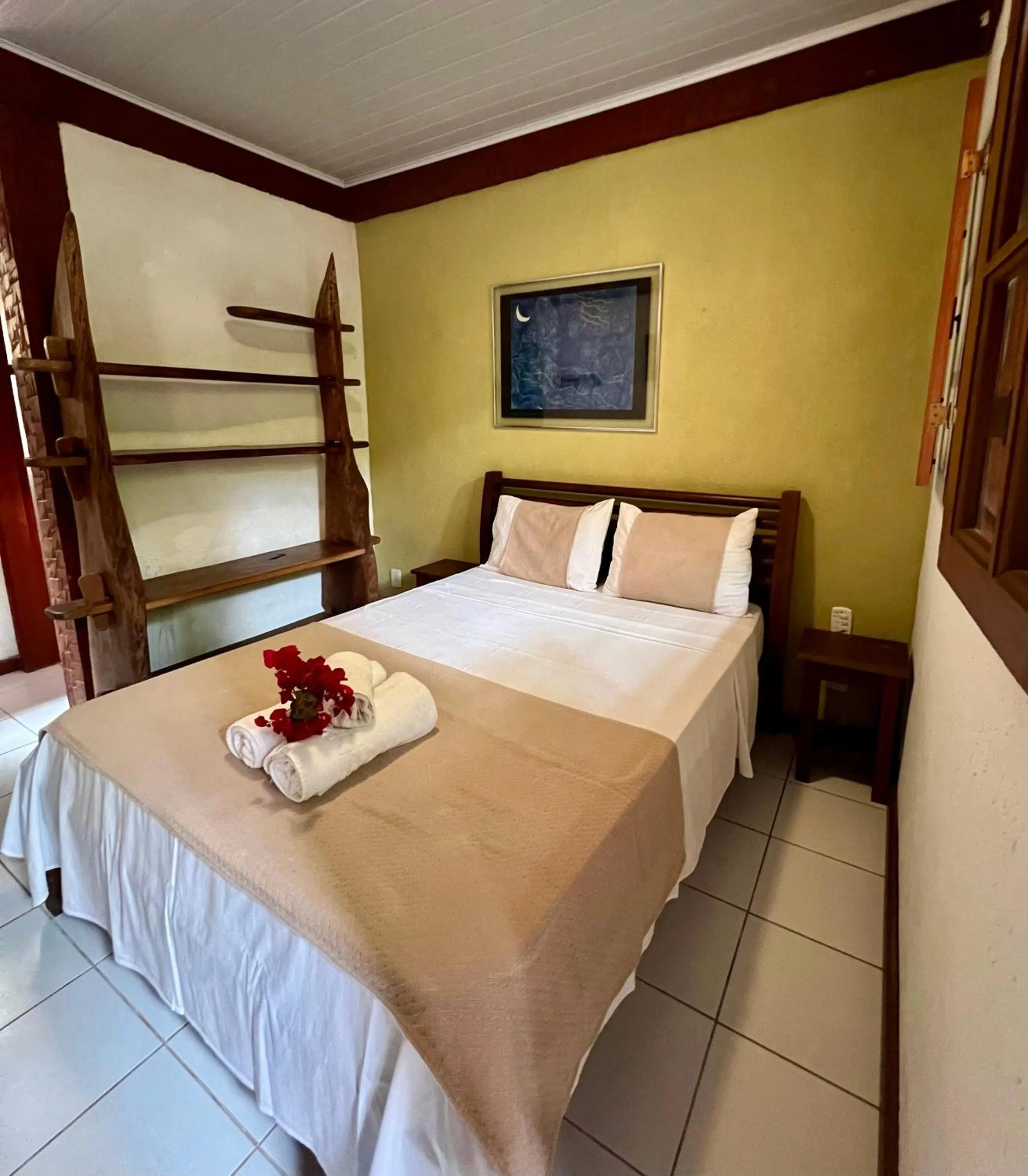 Bedroom, Bed in Pousada Alforria