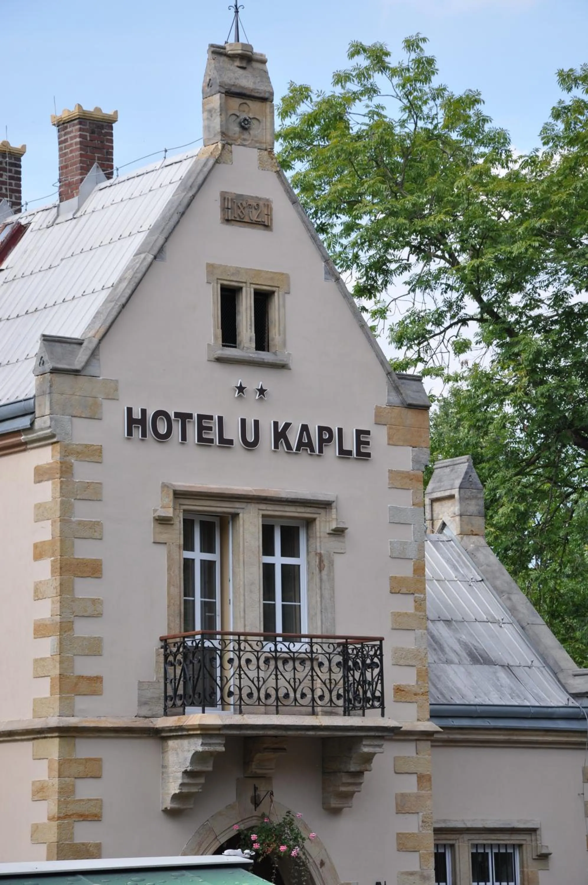 Facade/entrance in Hotel U Kaple