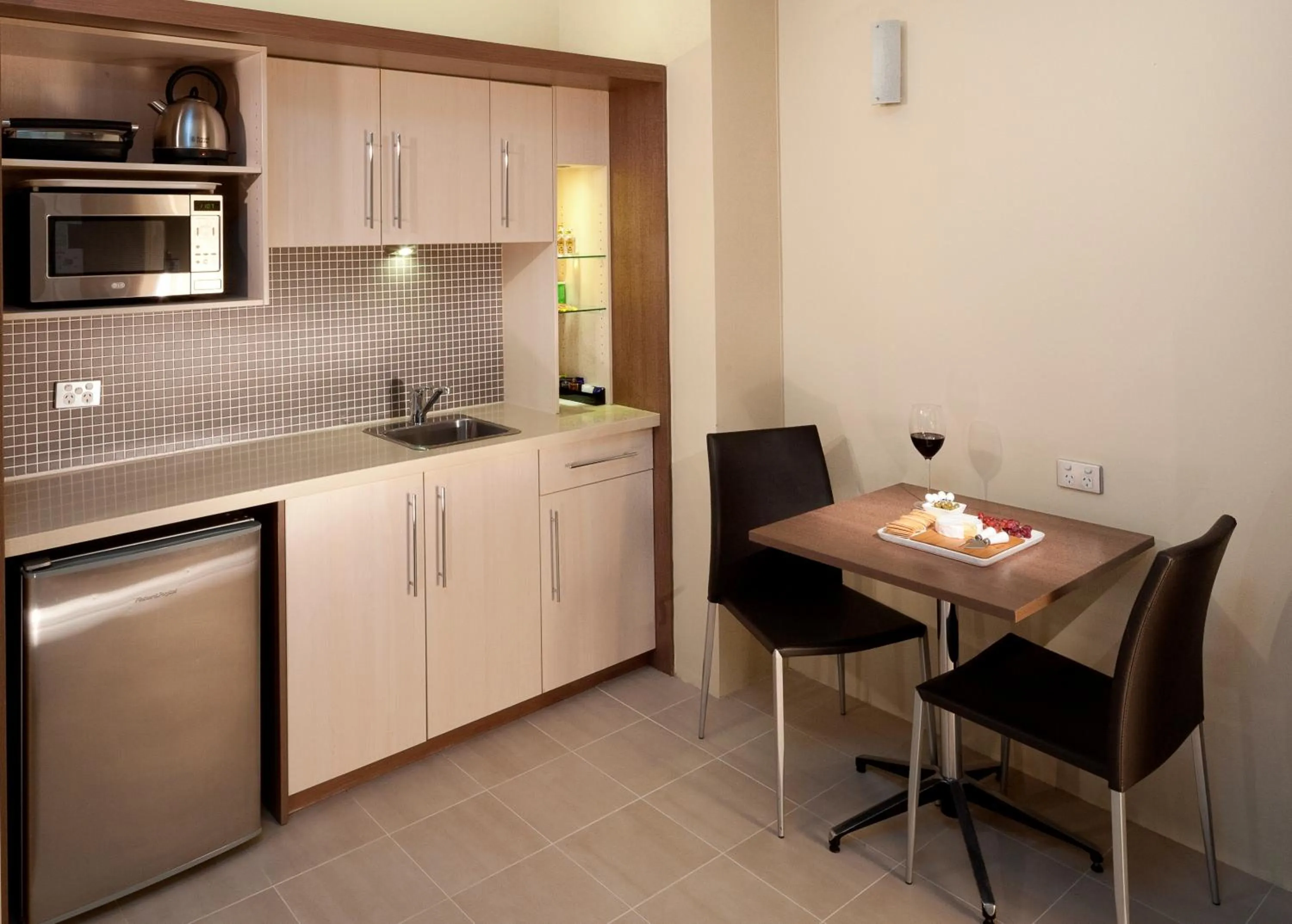 Kitchen or kitchenette in Best Western Plus Hotel Stellar
