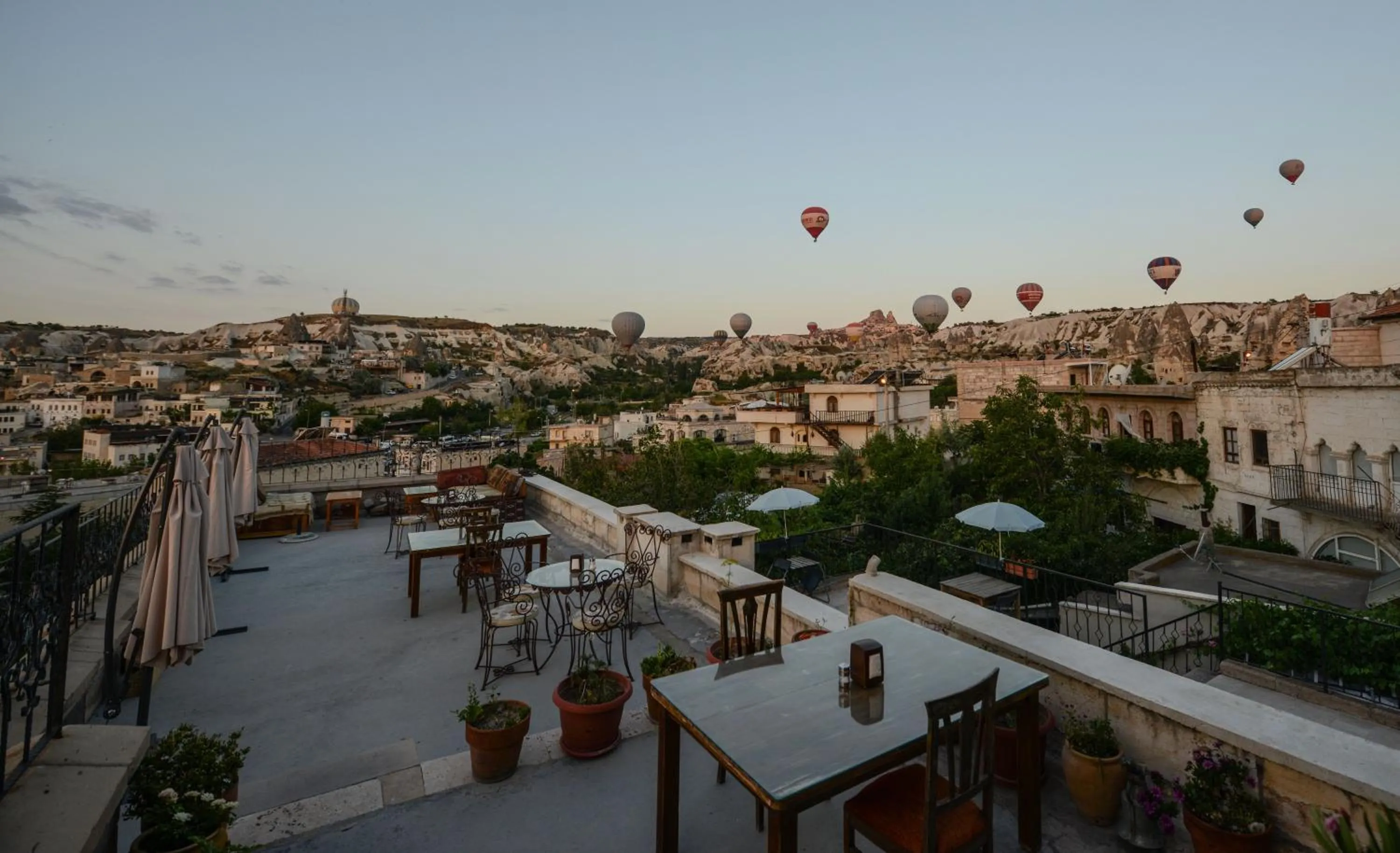 Natural landscape in Vineyard Cave Hotel