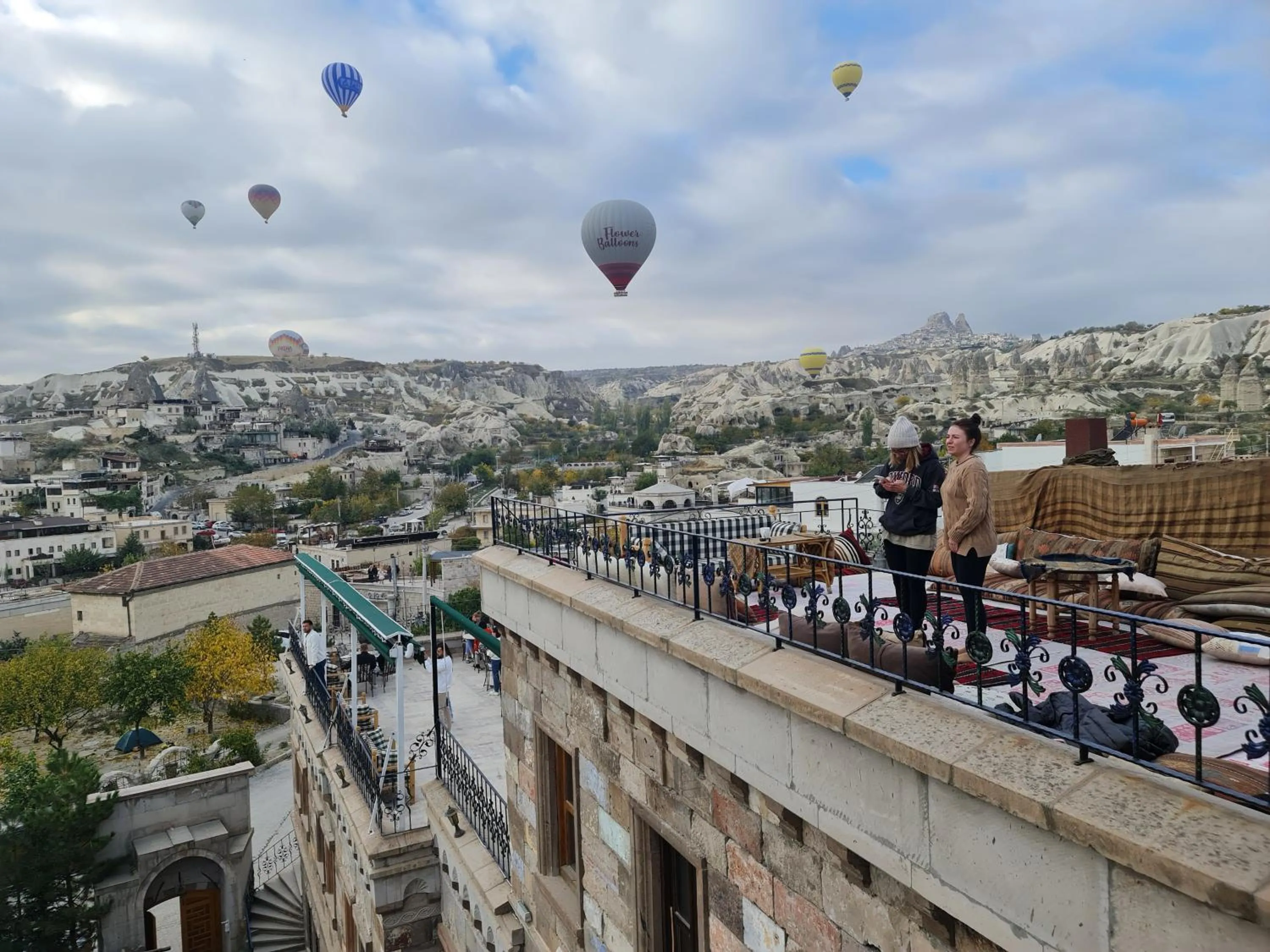 Balcony/Terrace in Vineyard Cave Hotel
