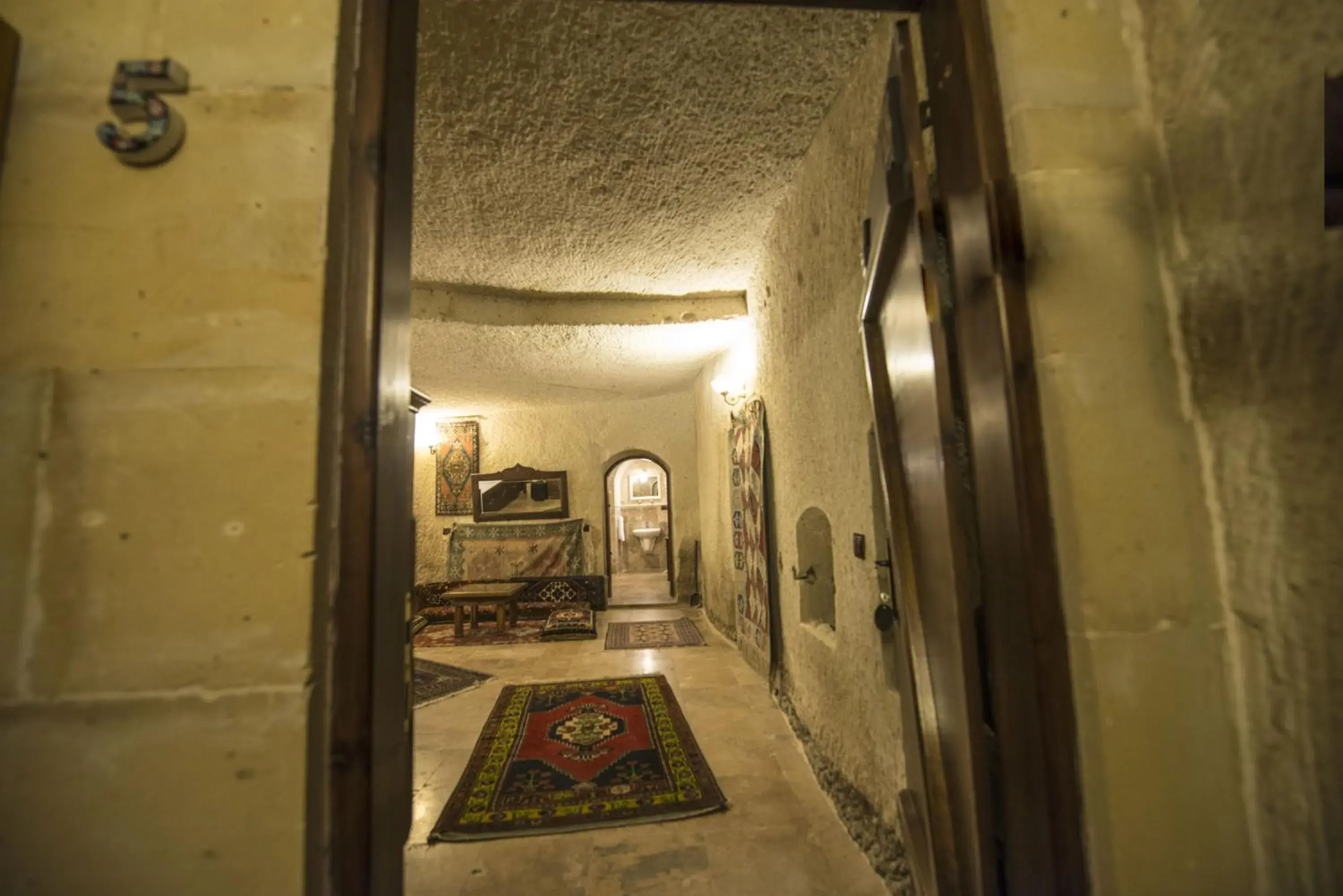 Cave Room - single occupancy in Vineyard Cave Hotel Cave Room - single occupancy in Vineyard Cave Hotel