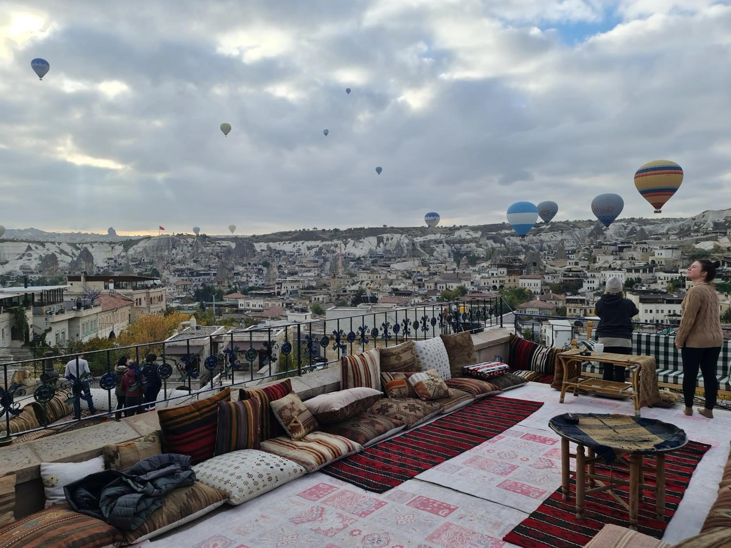 Balcony/Terrace in Vineyard Cave Hotel