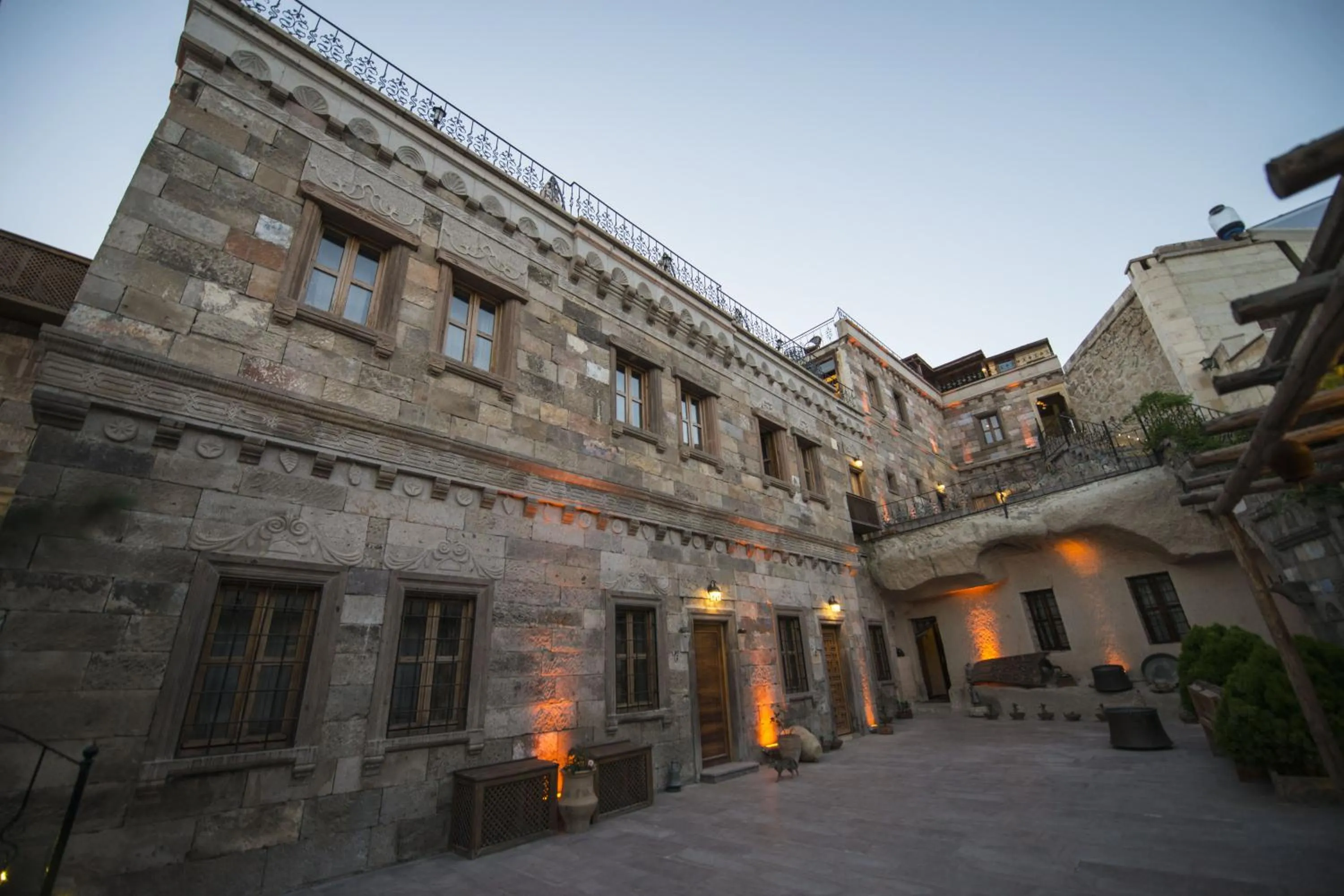 Property building in Vineyard Cave Hotel