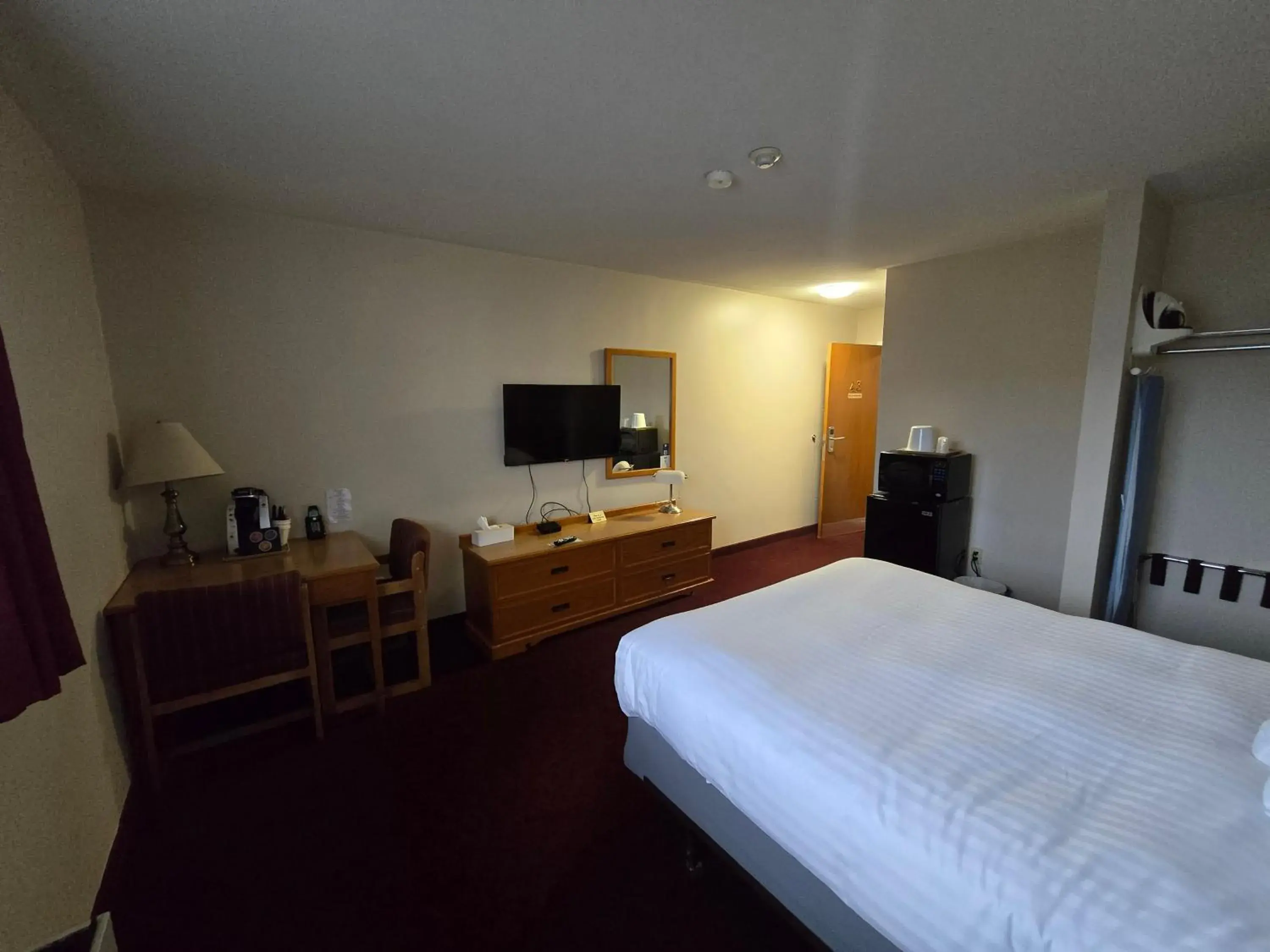 Bed in Travelodge by Wyndham Port Elgin Bed in Travelodge by Wyndham Port Elgin