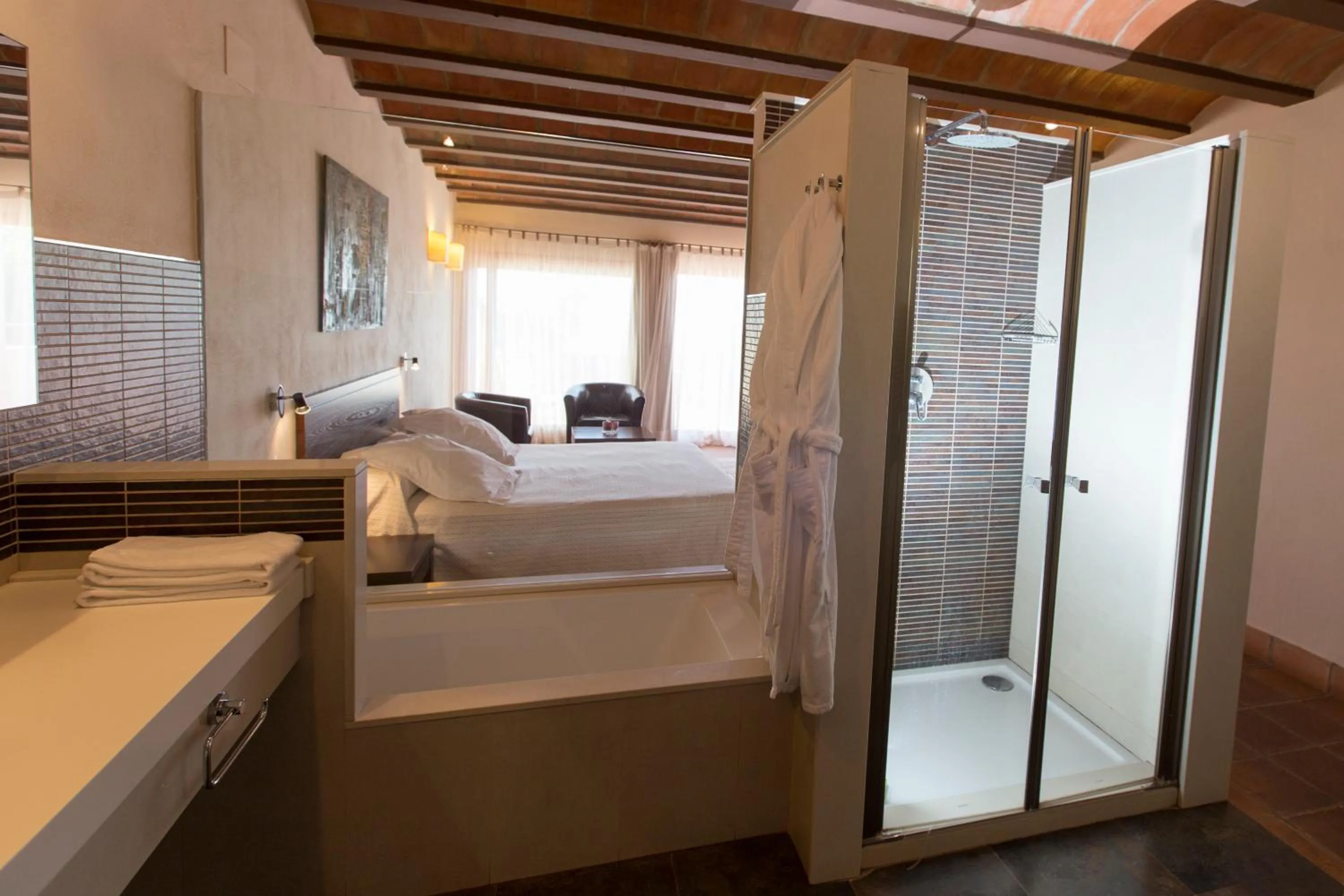 Bed in Hotel Cal Naudi