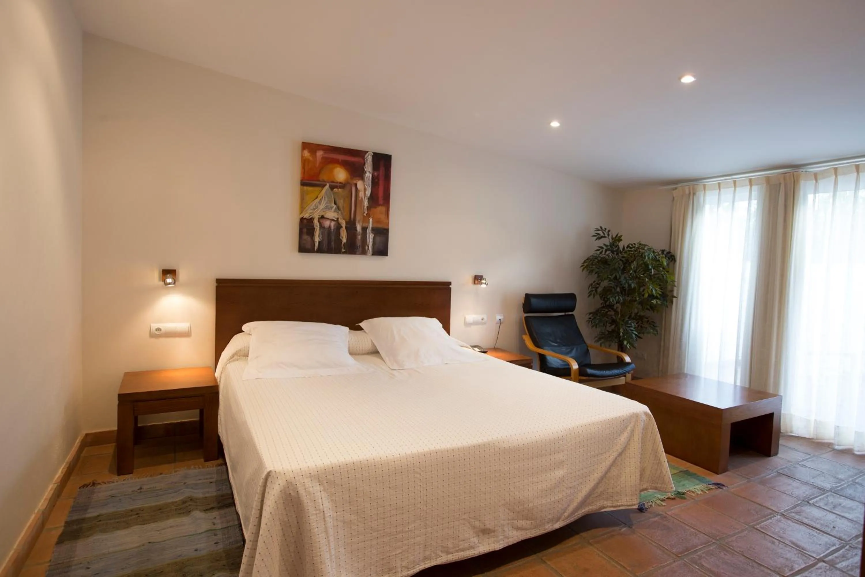 Bed in Hotel Cal Naudi