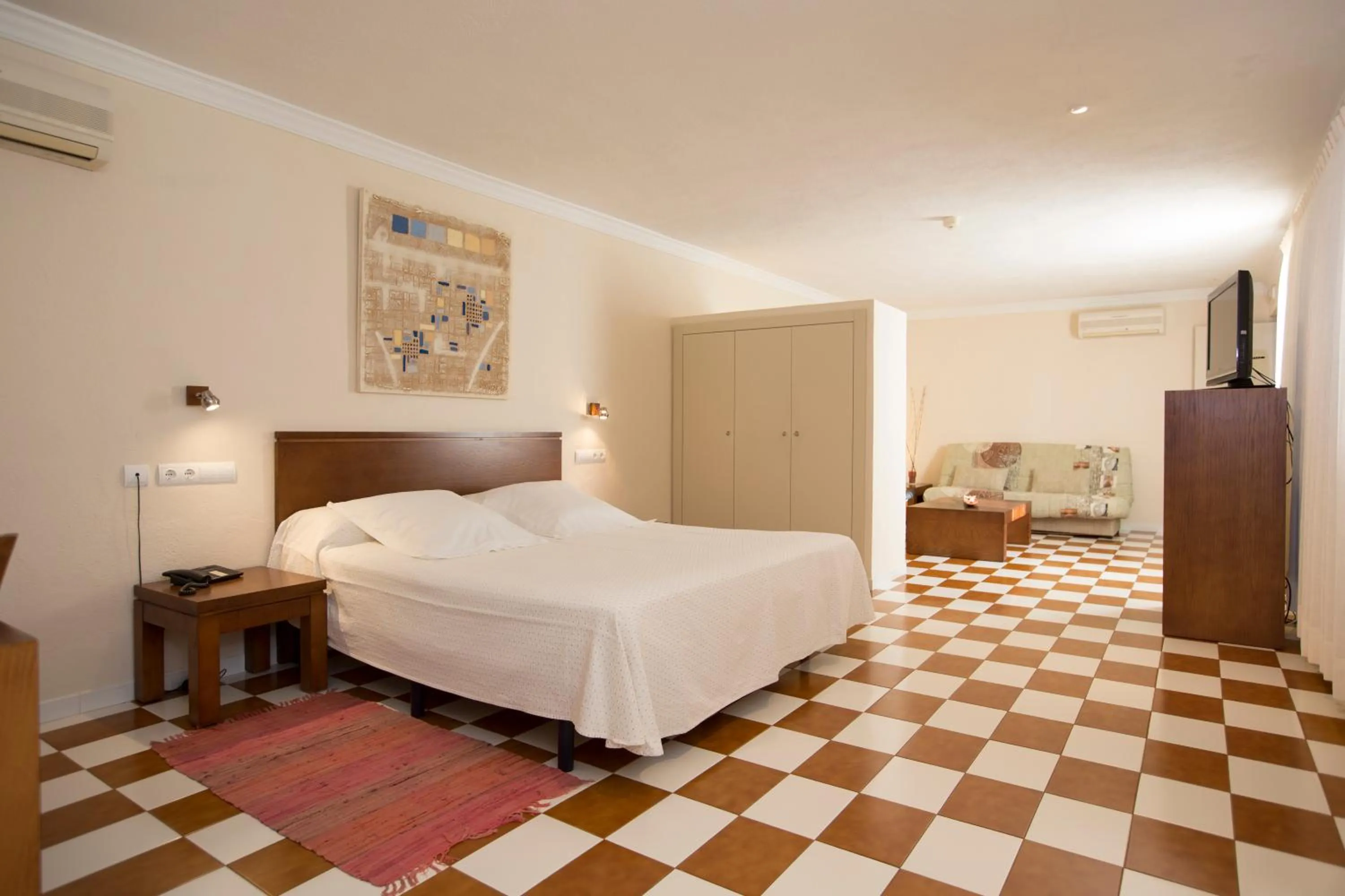 Bed in Hotel Cal Naudi