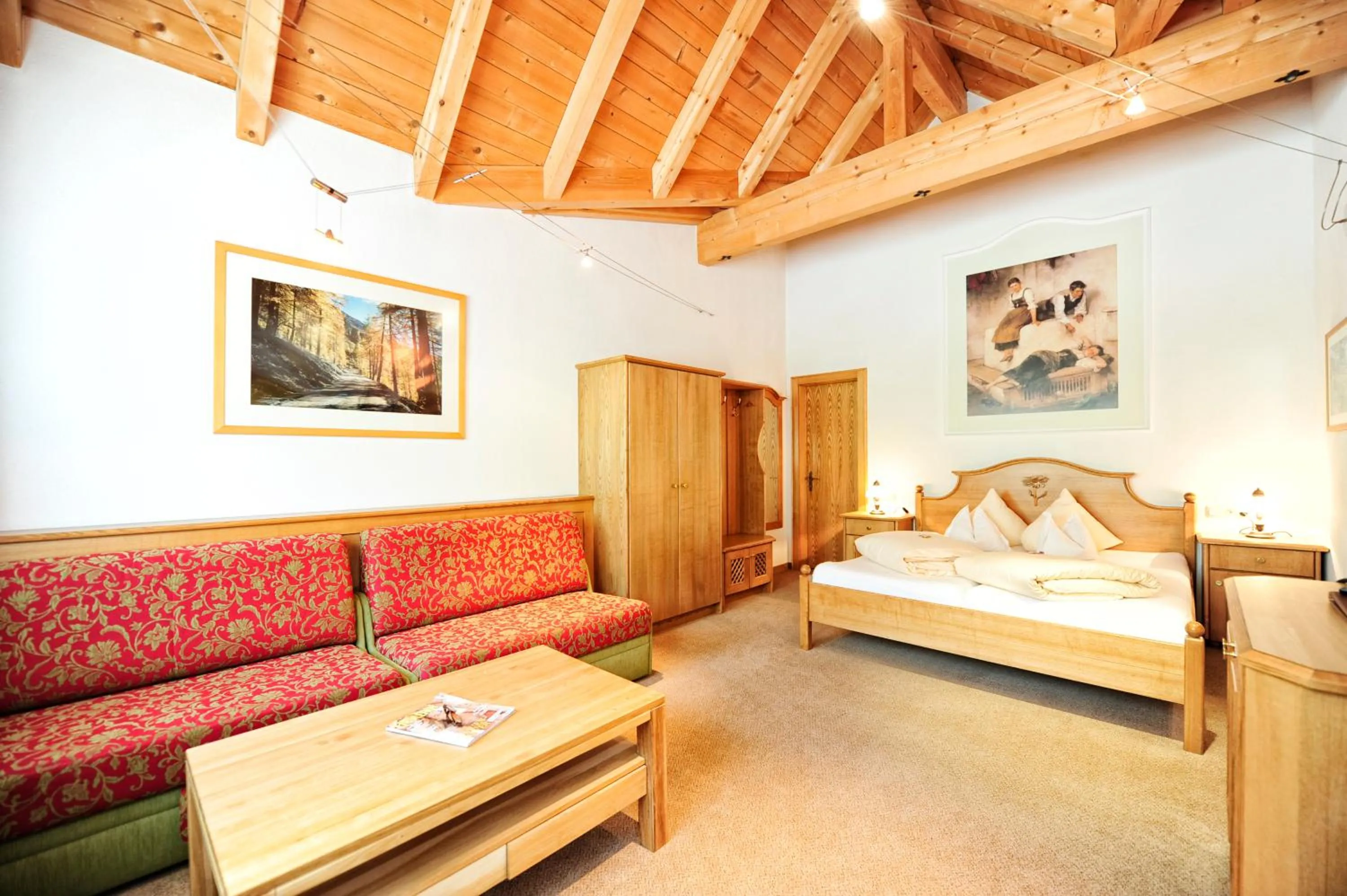 TV and multimedia, Bed in Hotel Arnika