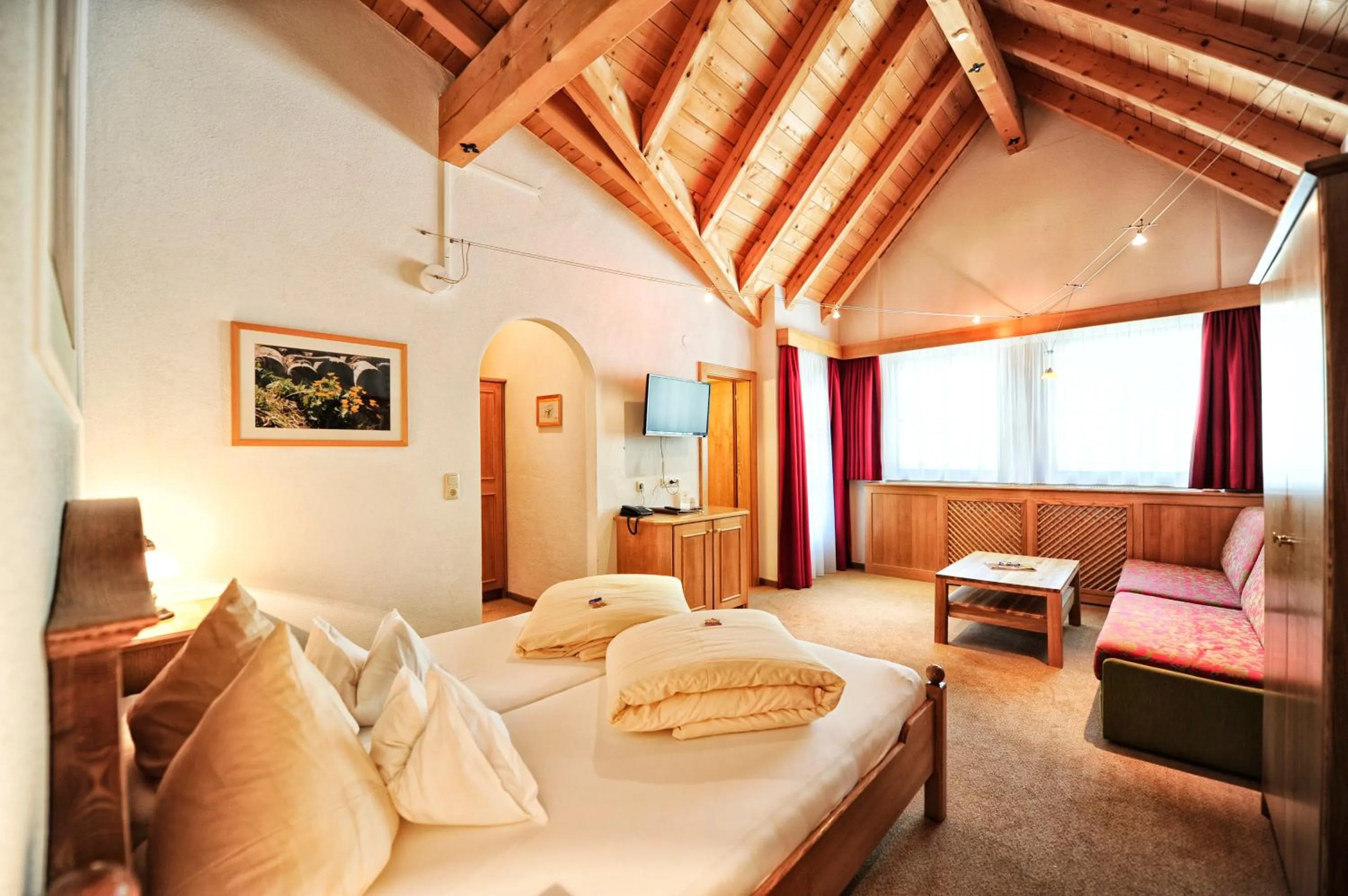 Photo of the whole room, Bed in Hotel Arnika