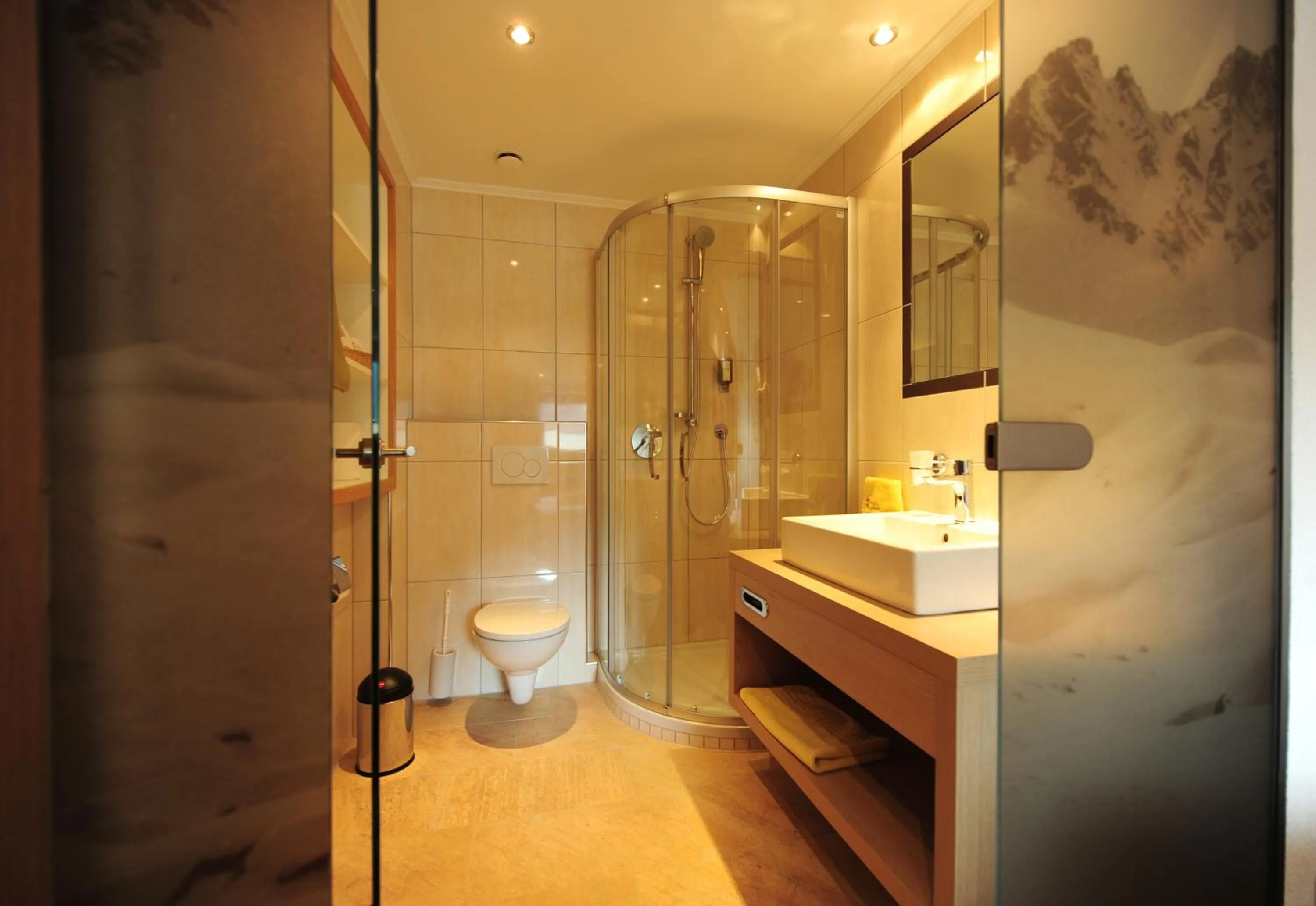 Toilet in Hotel Arnika