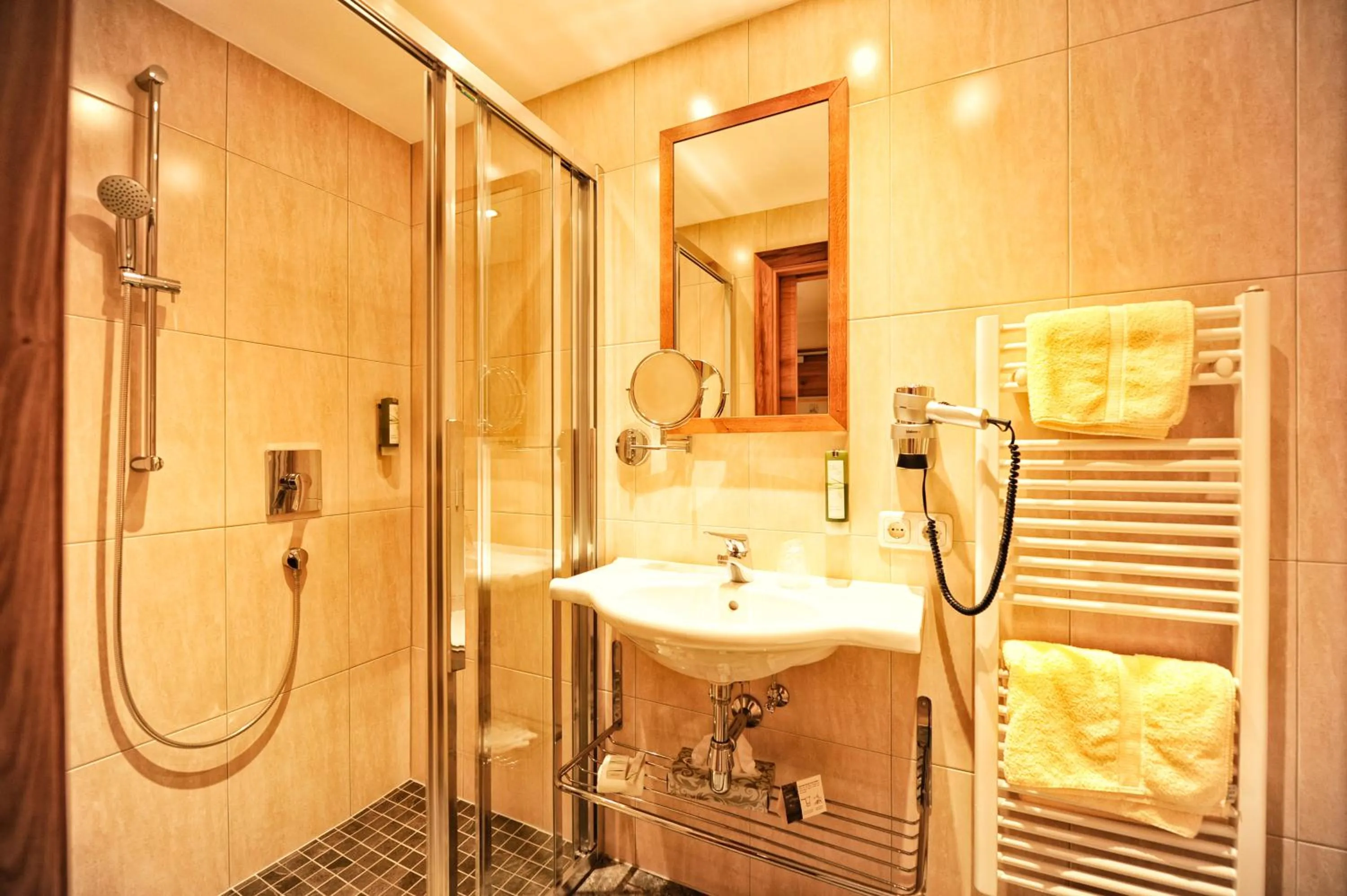 Bathroom in Hotel Arnika