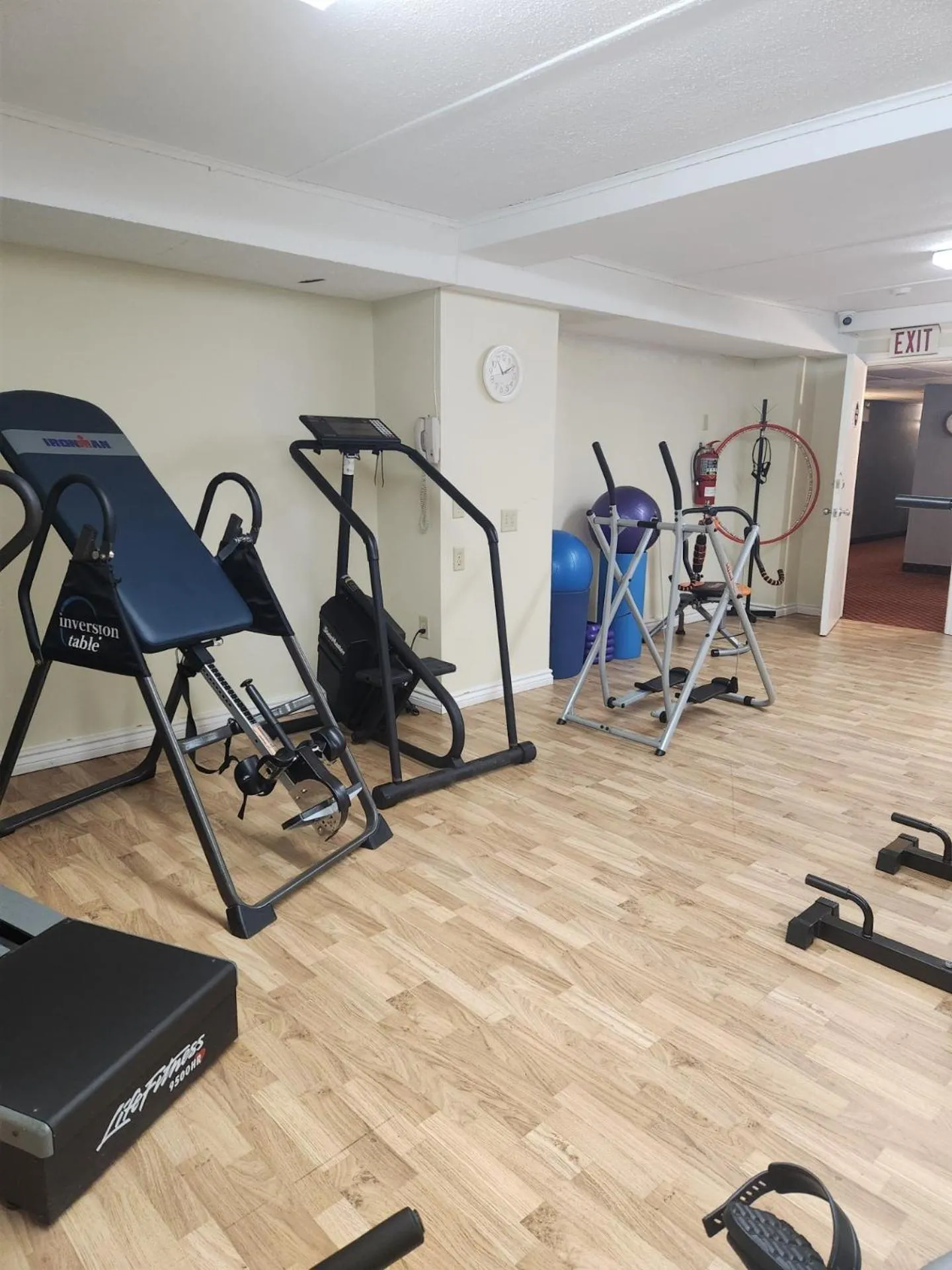 Fitness centre/facilities in Travelodge by Wyndham Amherst