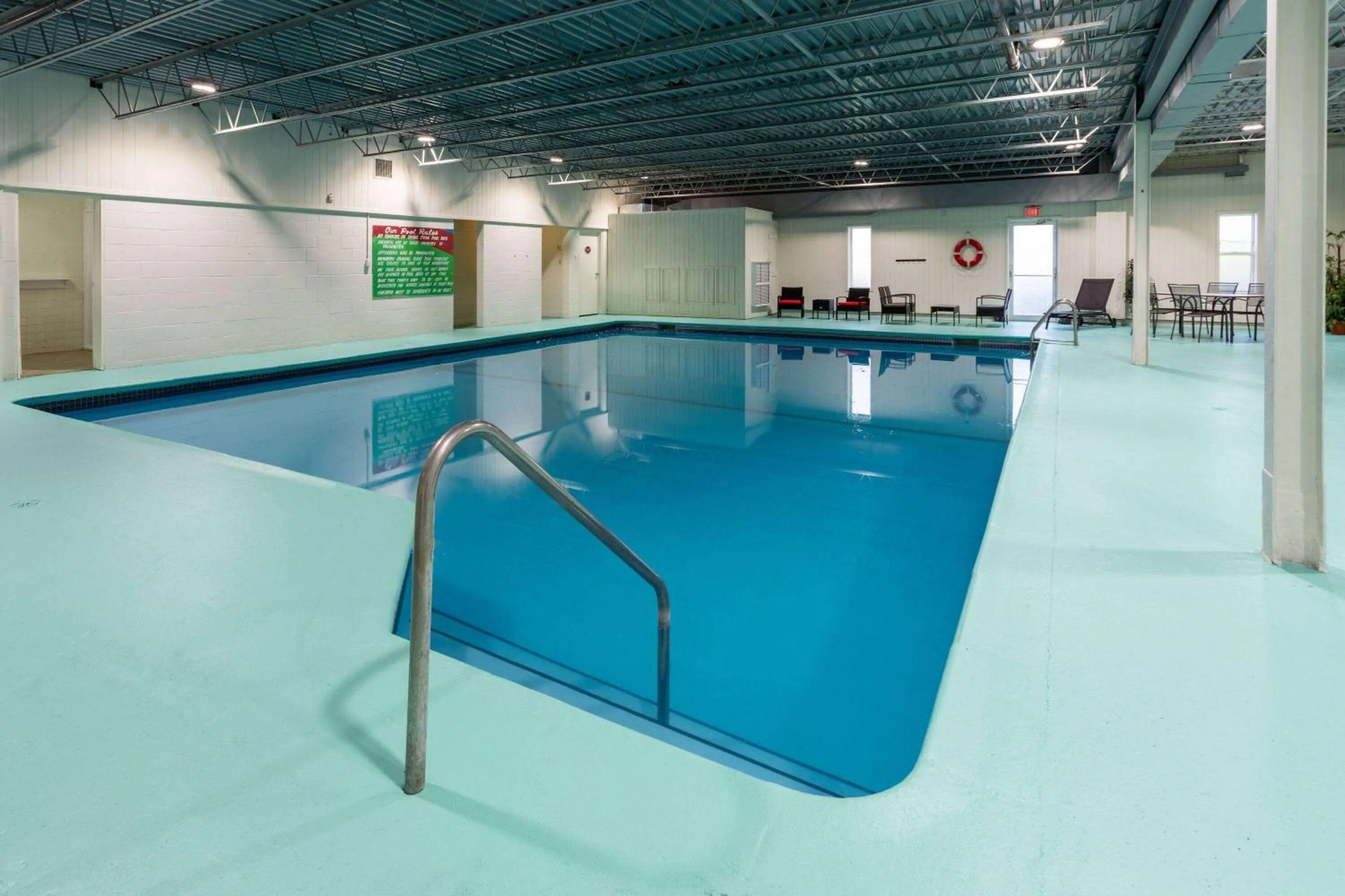 Pool view in Travelodge by Wyndham Amherst