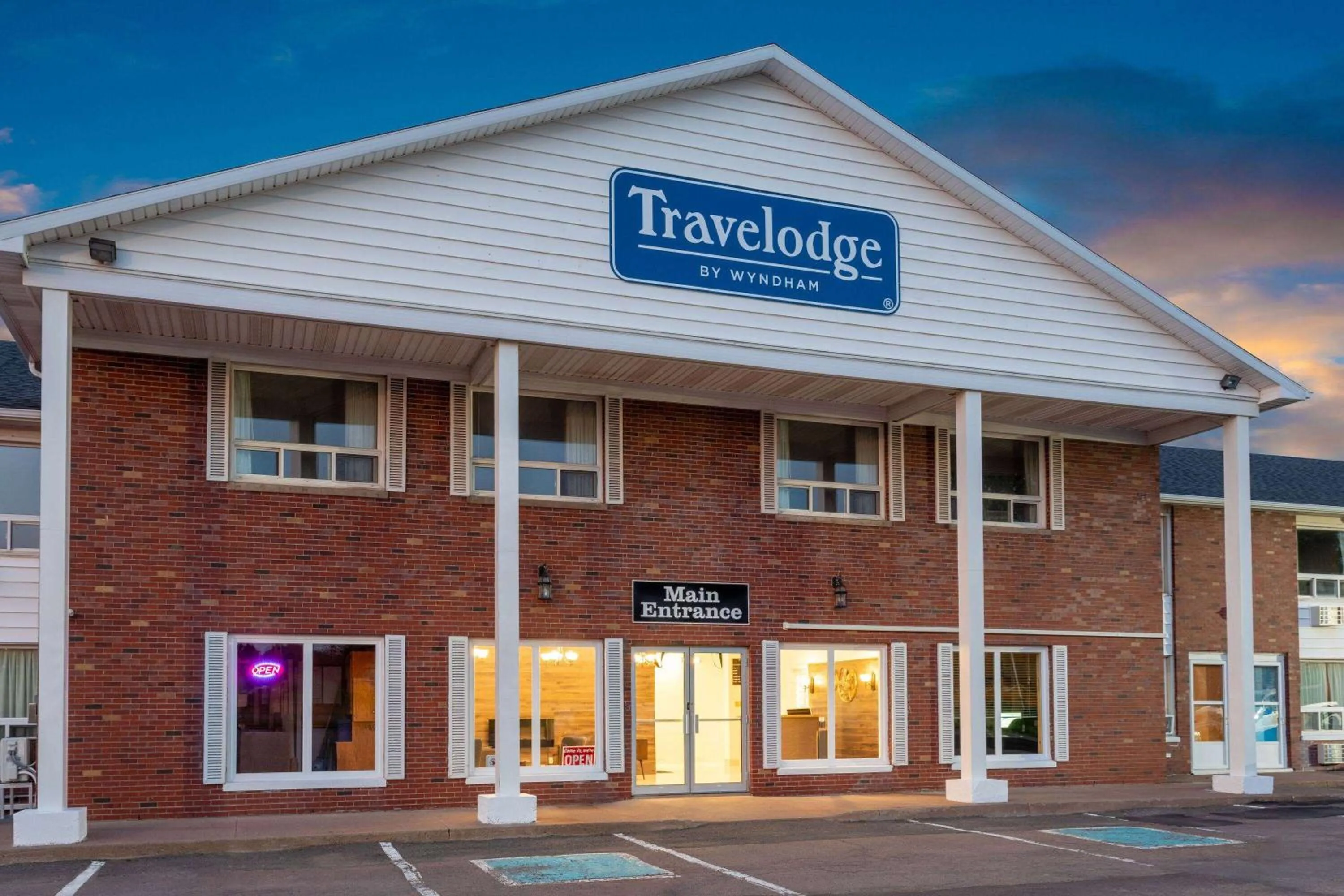 Property building in Travelodge by Wyndham Amherst