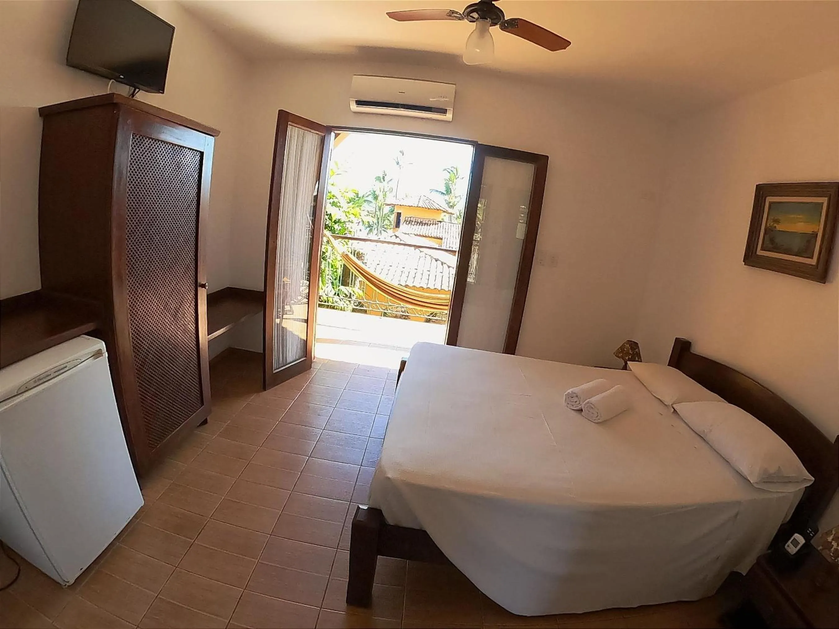 Bedroom in Pousada Casa Amarela