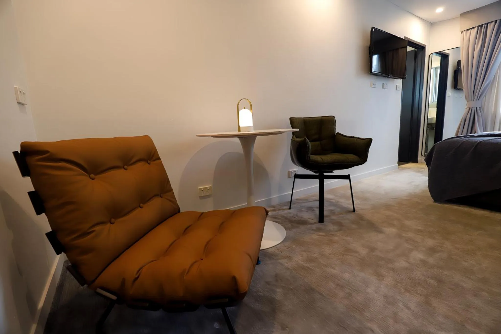 Seating area in Haven Glebe