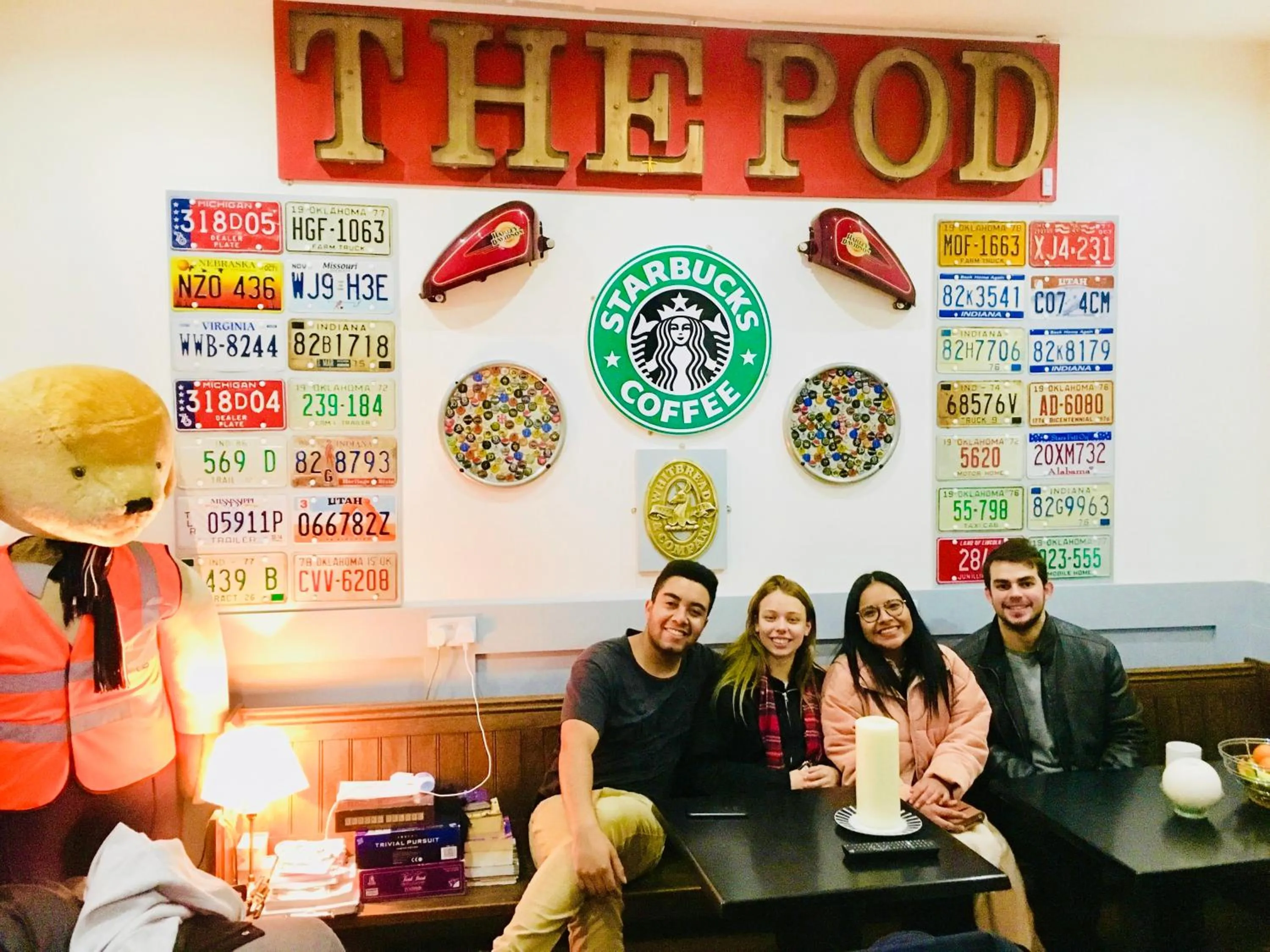 Staff in The Liverpool Pod Travel Hostel