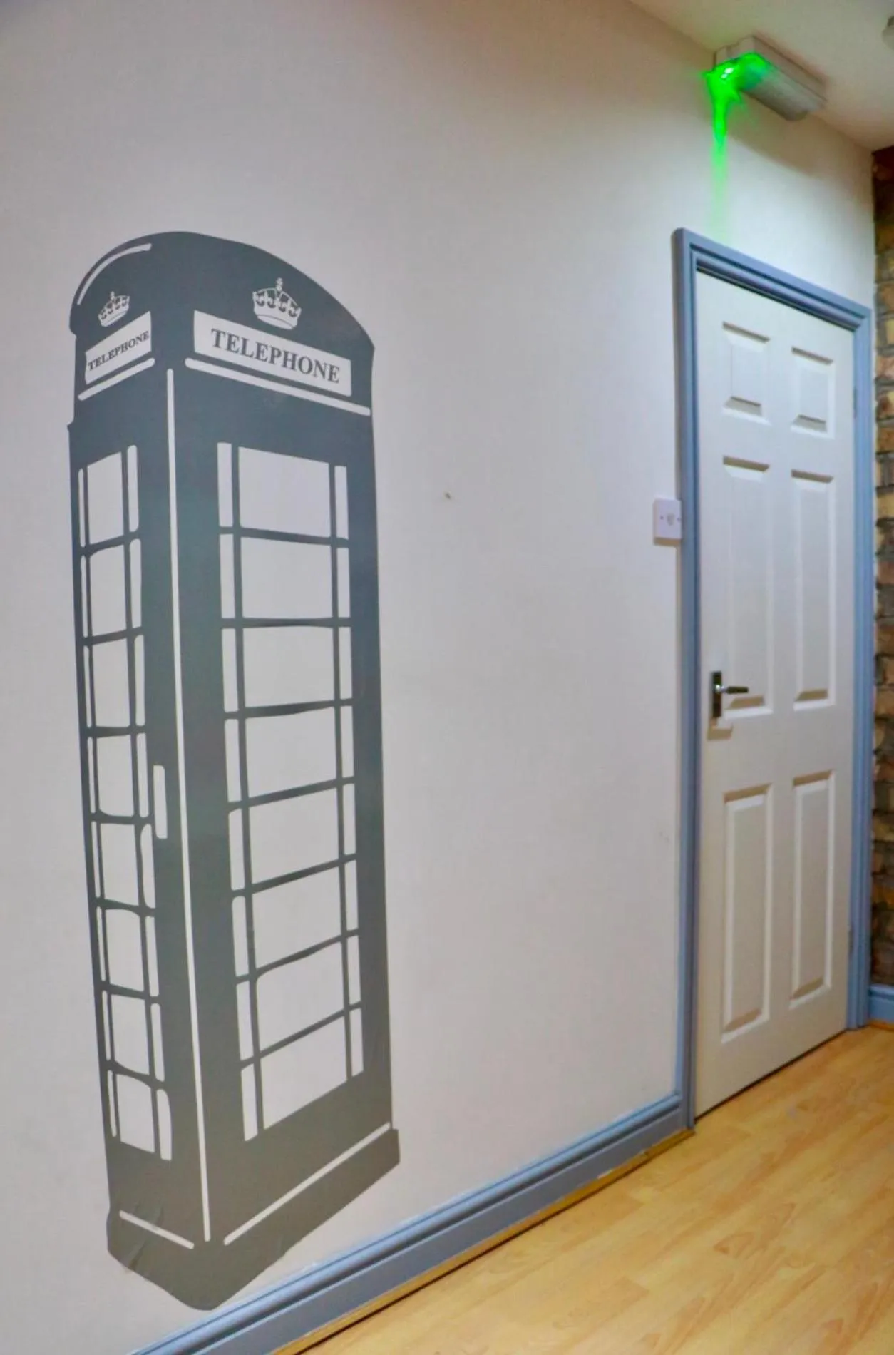 Decorative detail in The Liverpool Pod Travel Hostel