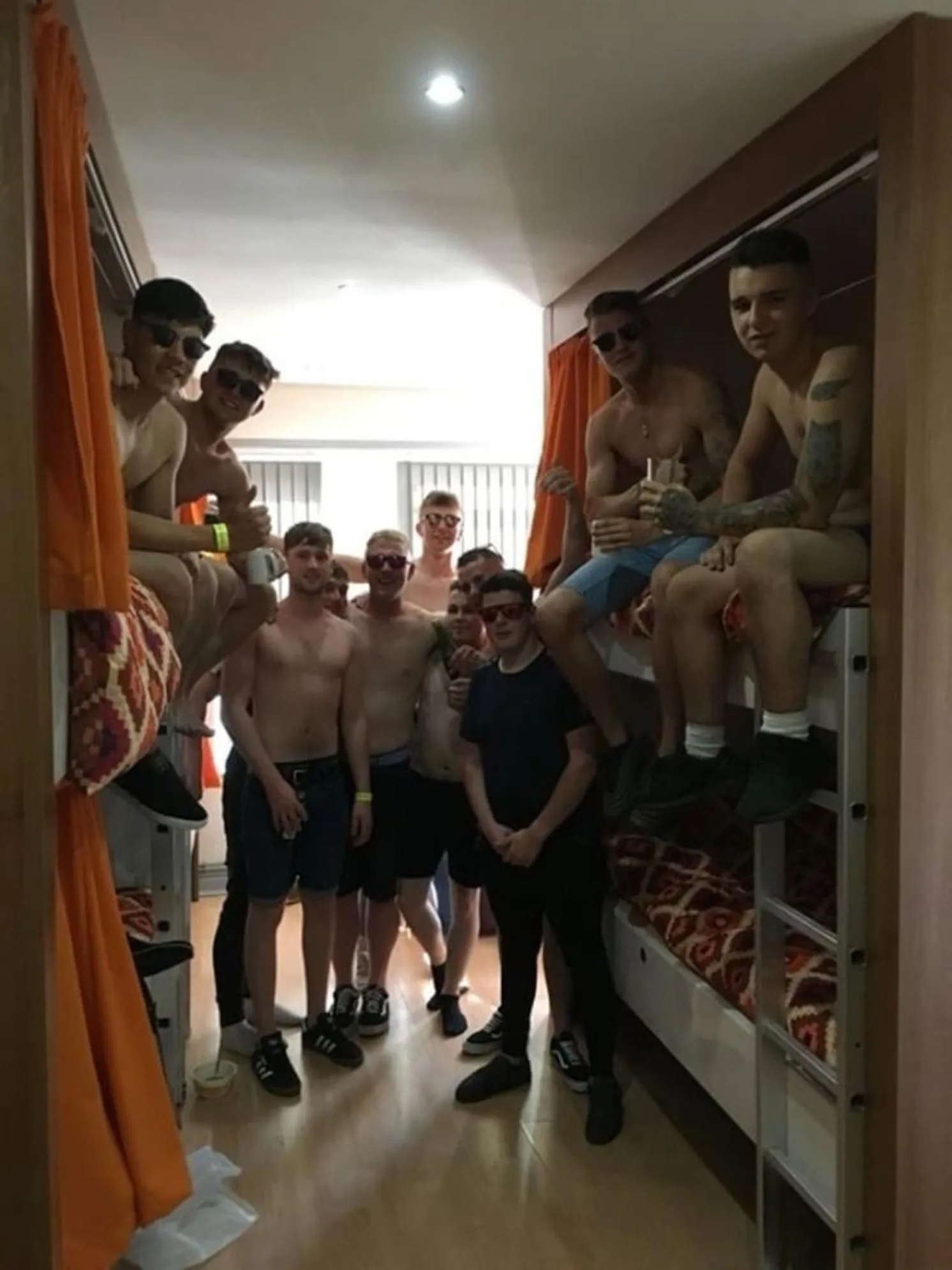 Decorative detail in The Liverpool Pod Travel Hostel