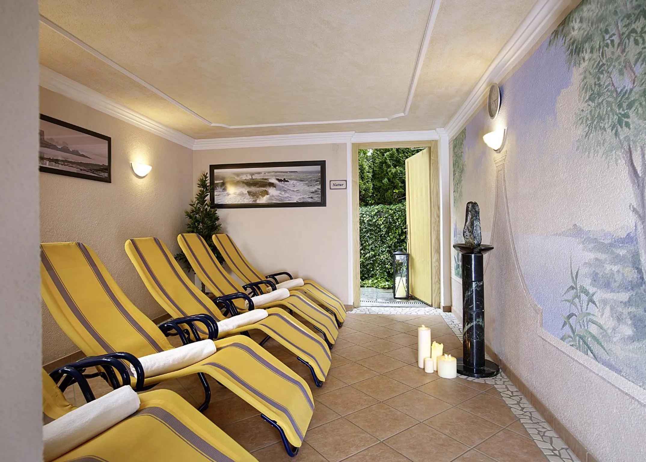 Sauna in Hotel Garni Bergwelt