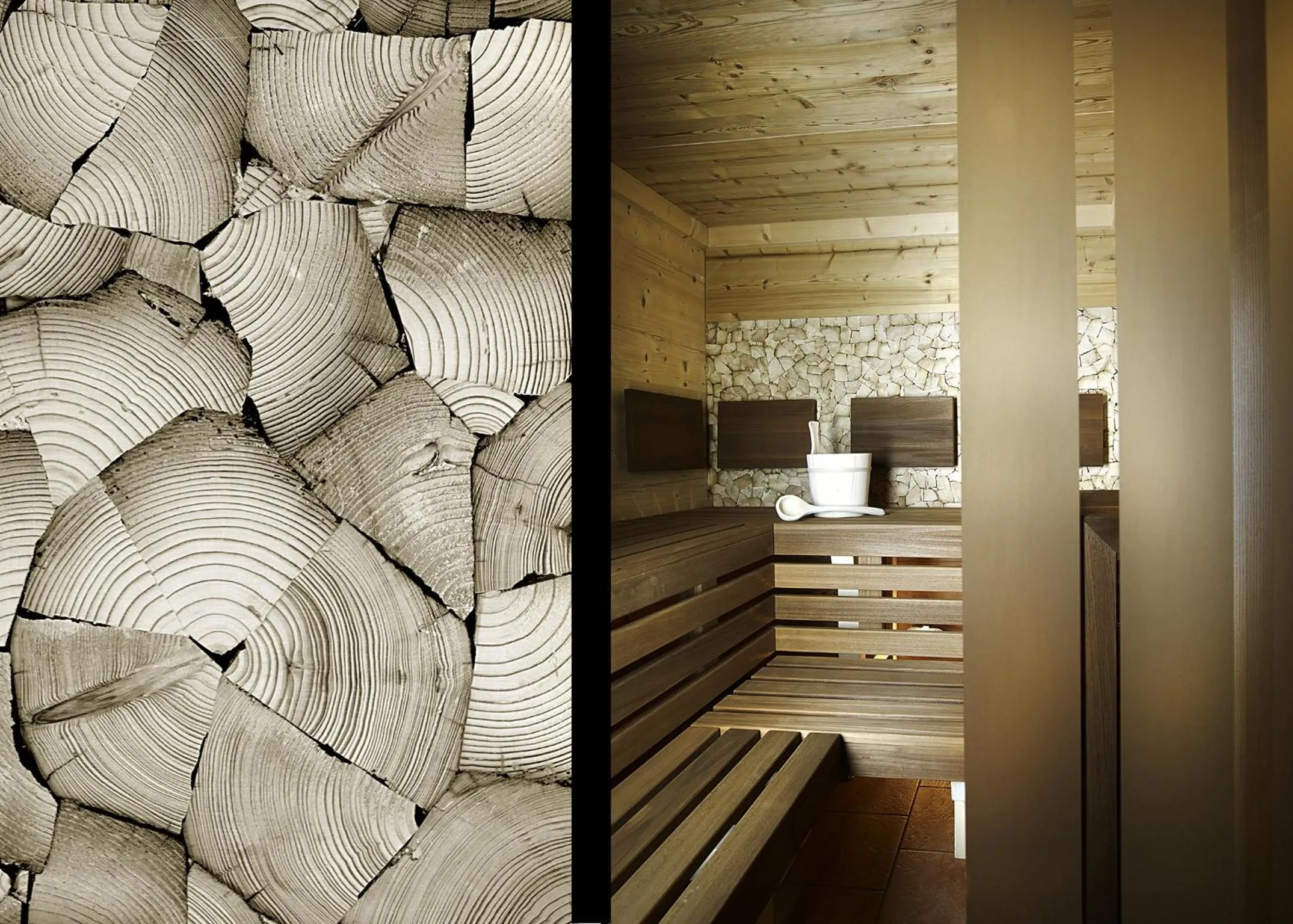 Sauna in Hotel Garni Bergwelt
