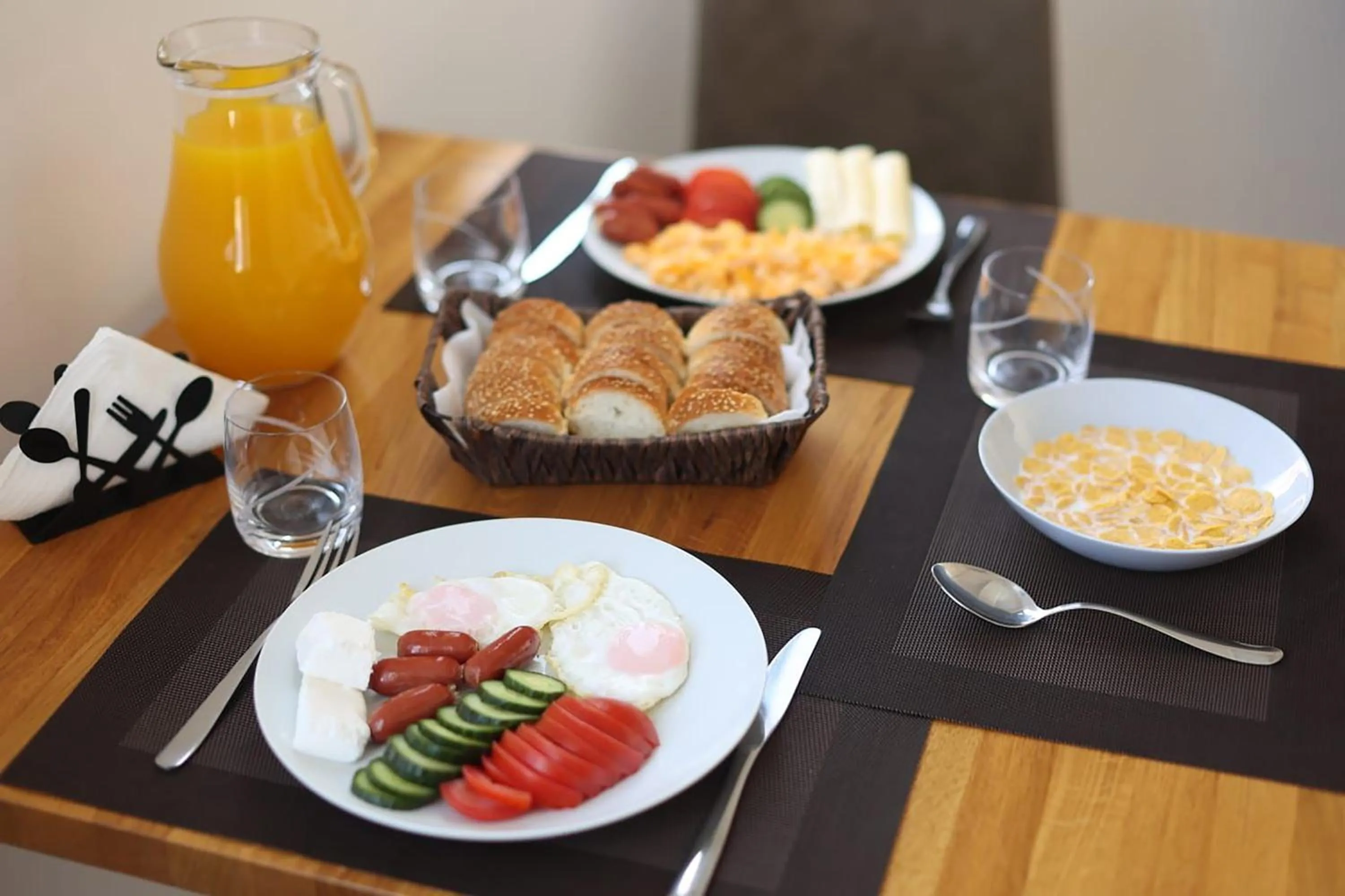 Breakfast in BLISS Hotel