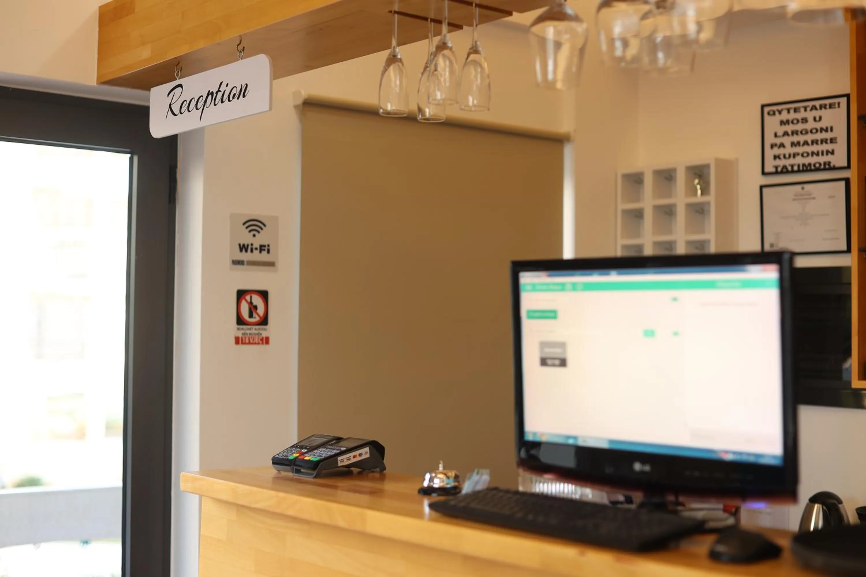 Lobby or reception in BLISS Hotel