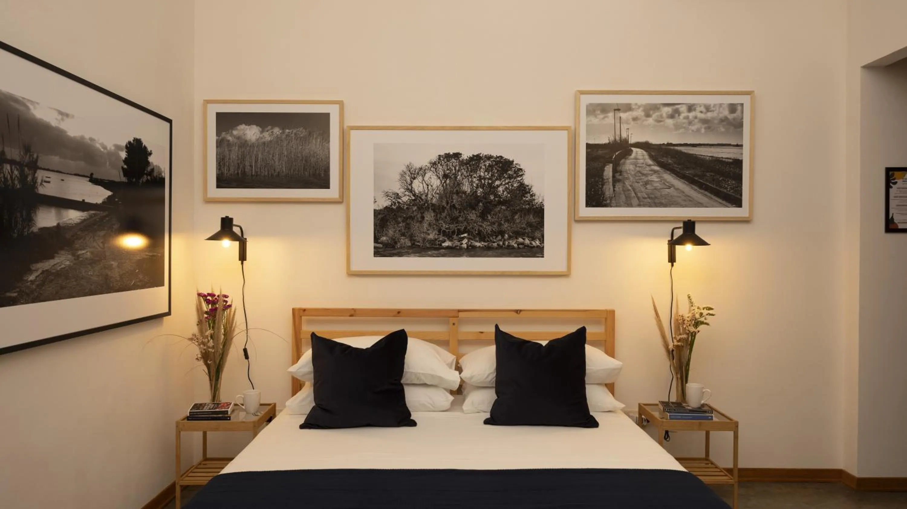 Bedroom, Bed in Stagnone Area Zero