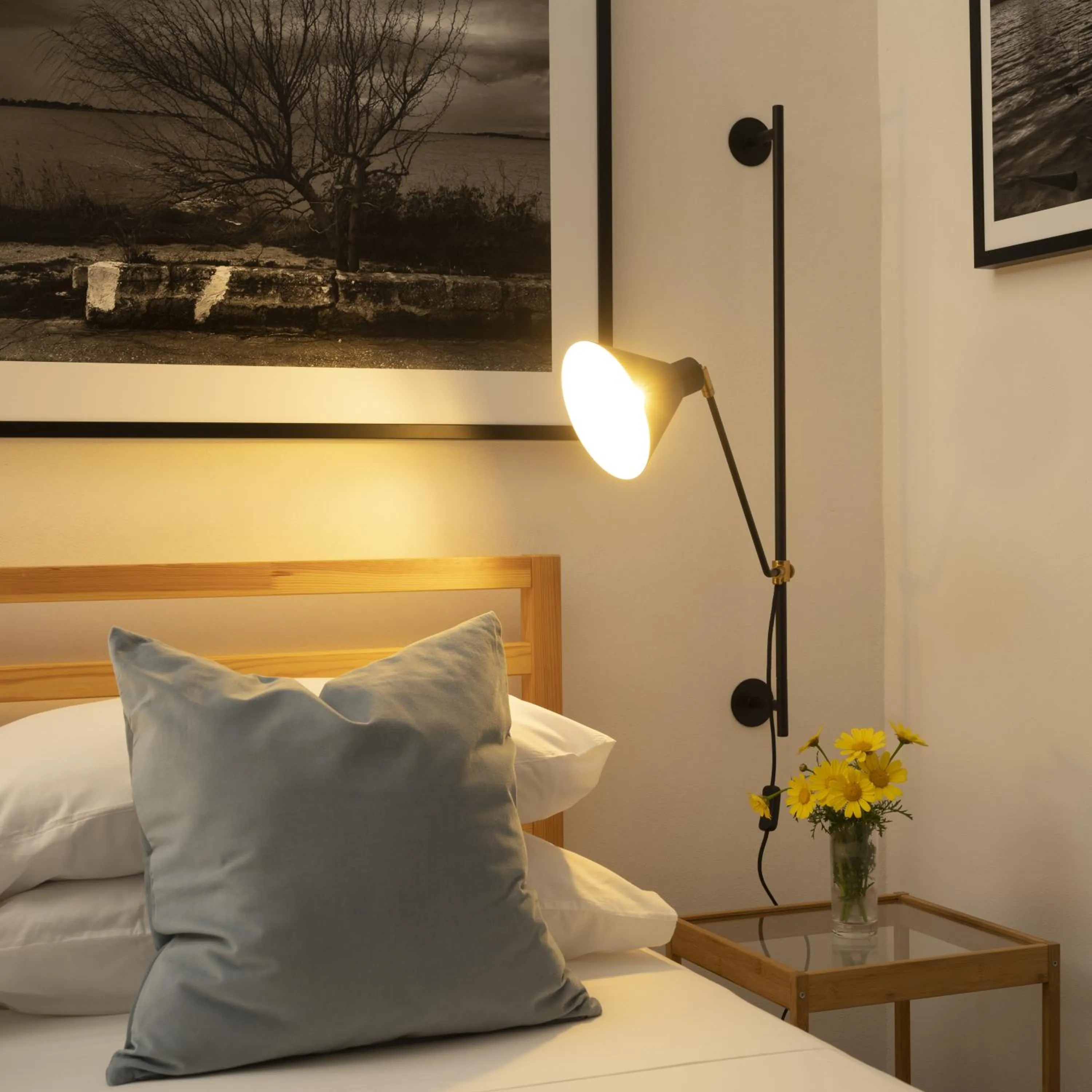 Bedroom, Bed in Stagnone Area Zero