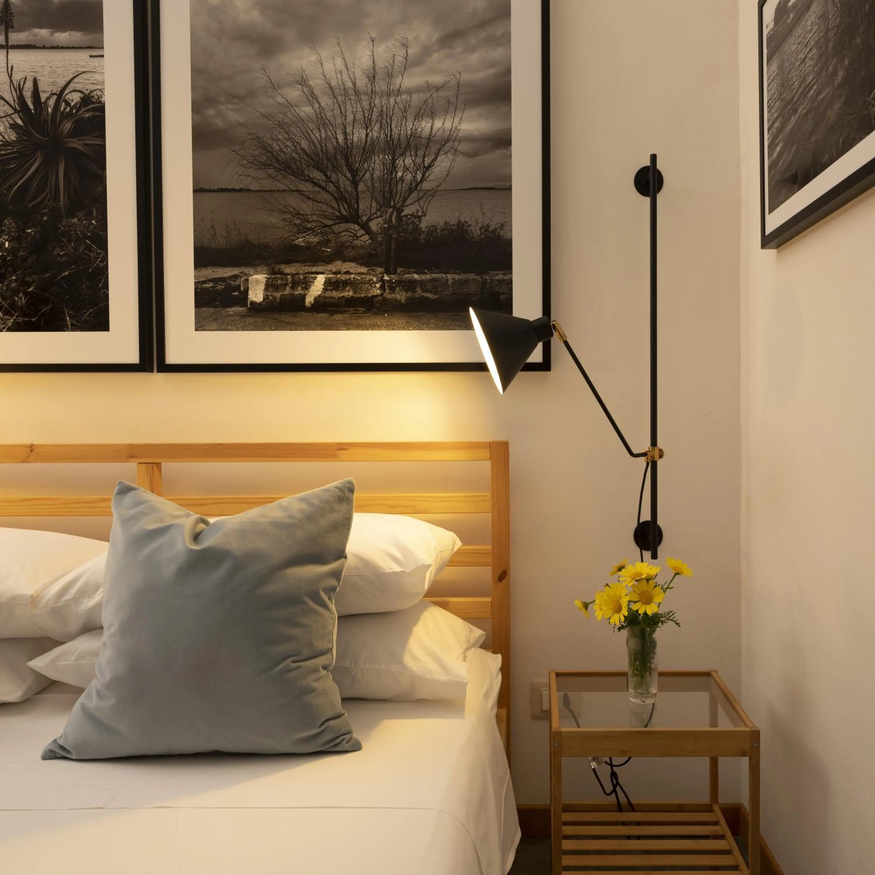 Bedroom, Bed in Stagnone Area Zero