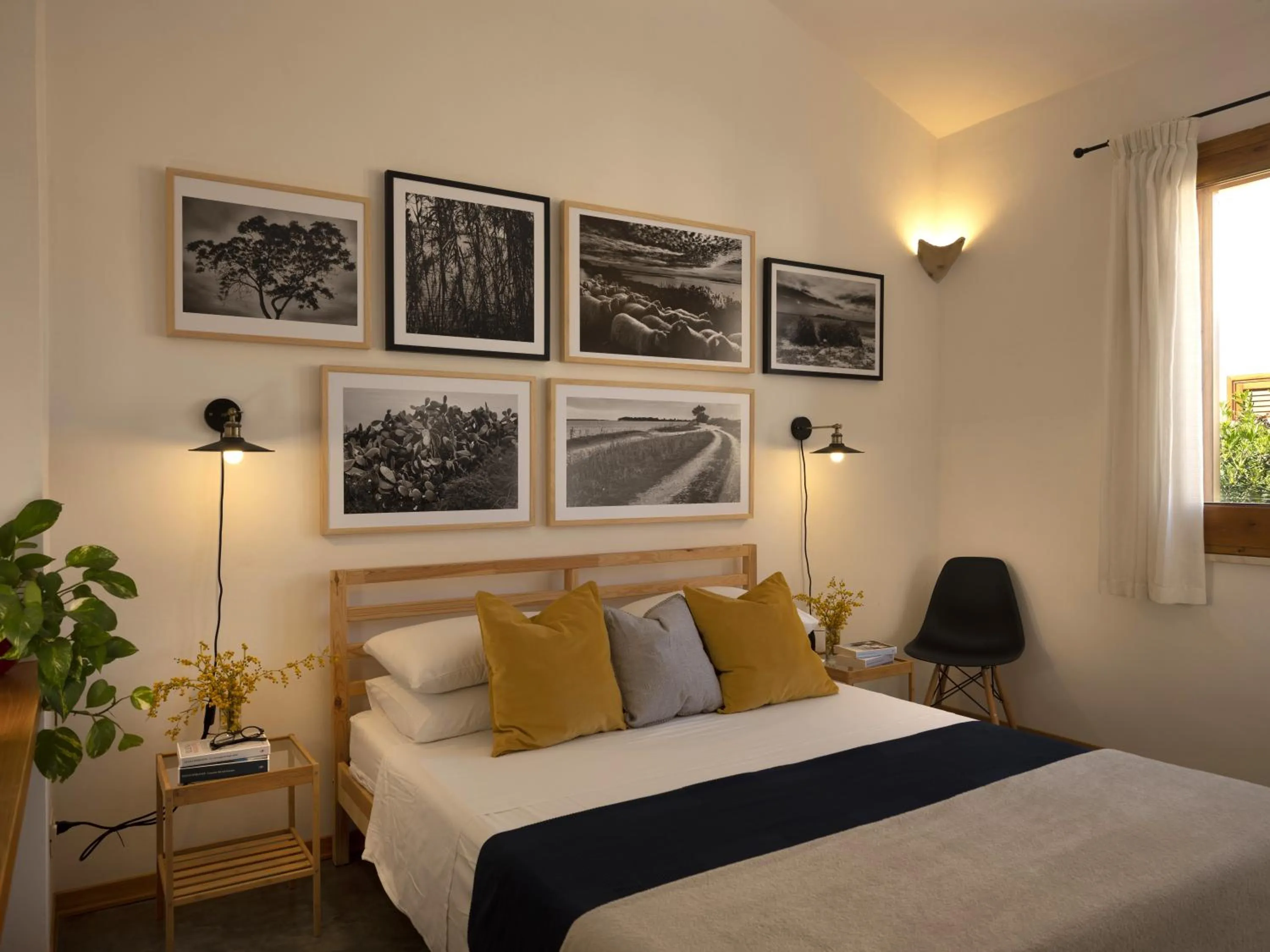 Bedroom, Bed in Stagnone Area Zero