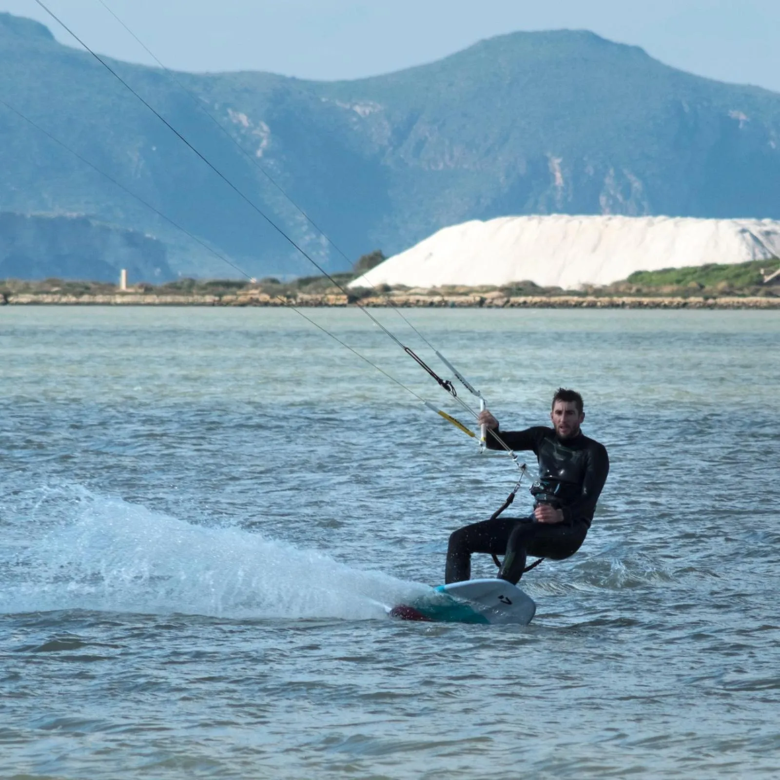 Windsurfing in Stagnone Area Zero