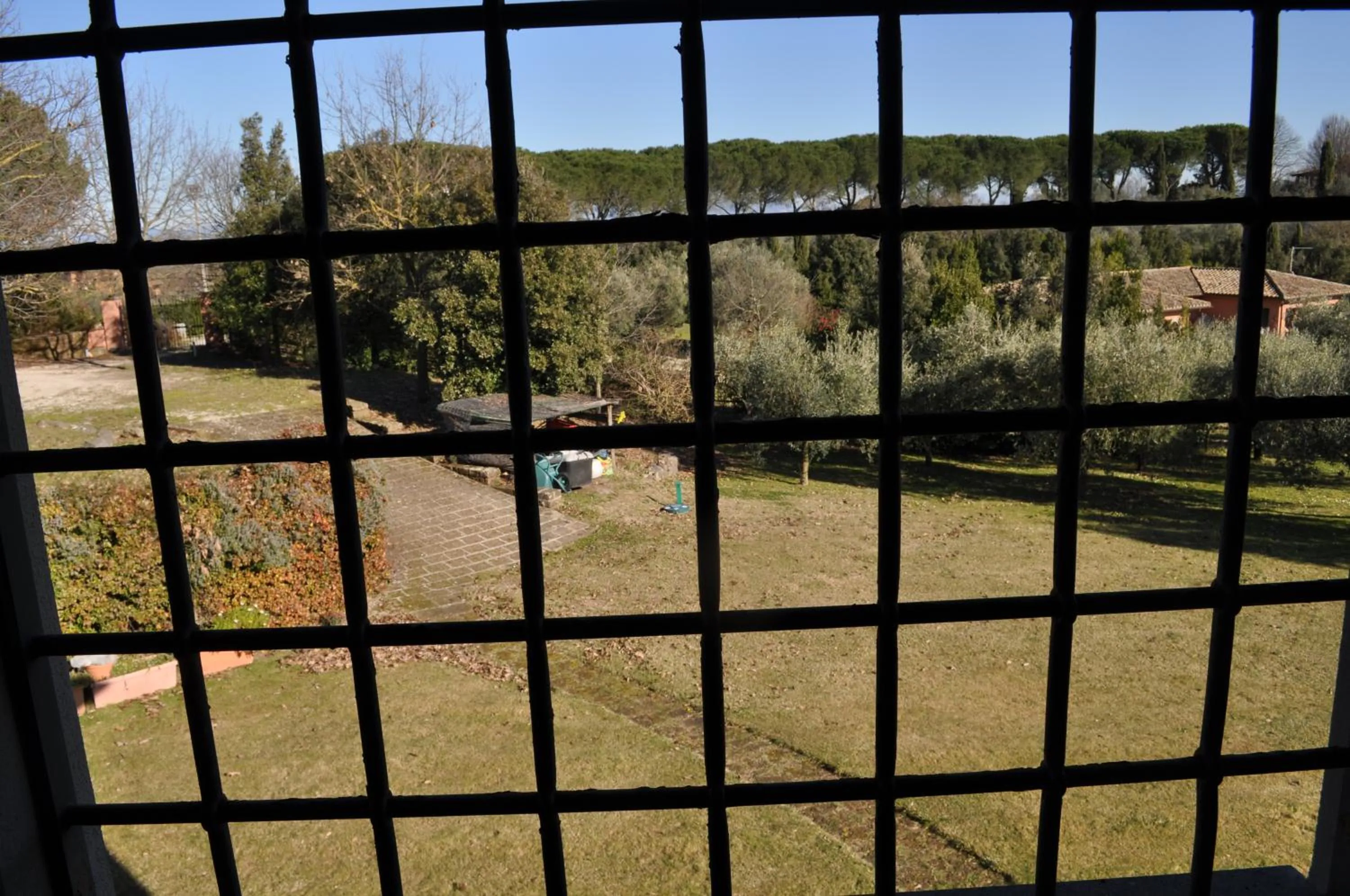 Garden view in Casale Vicino Al Golf Nazionale