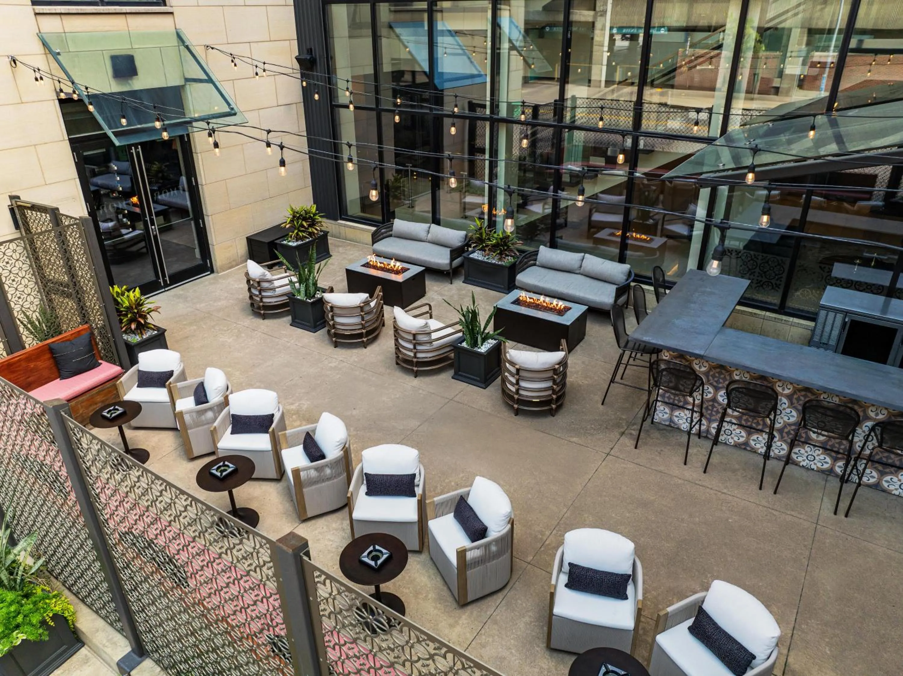 Patio in Hotel Ivy, a Luxury Collection Hotel, Minneapolis