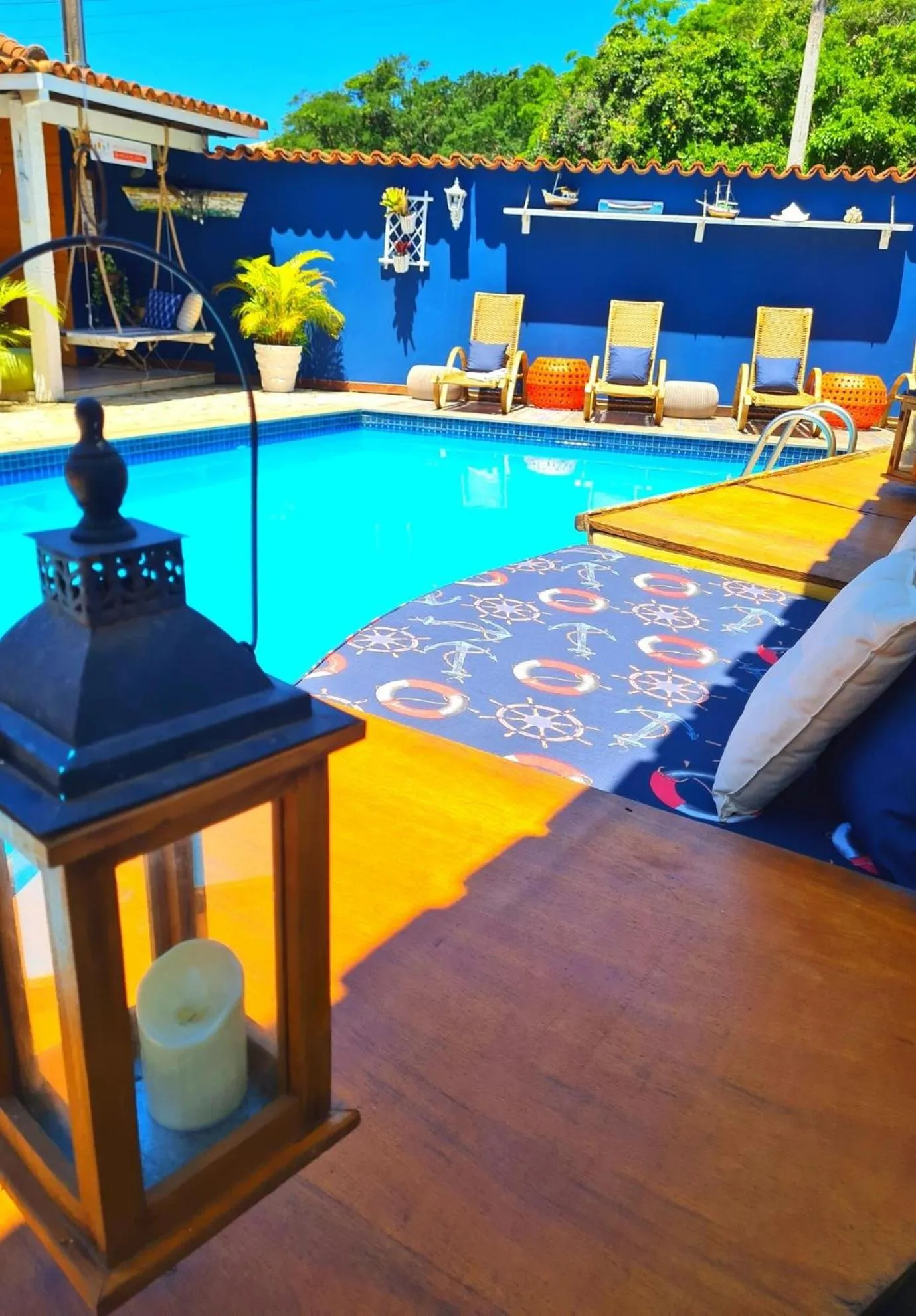 Pool view in Pousada Solar de Geribá