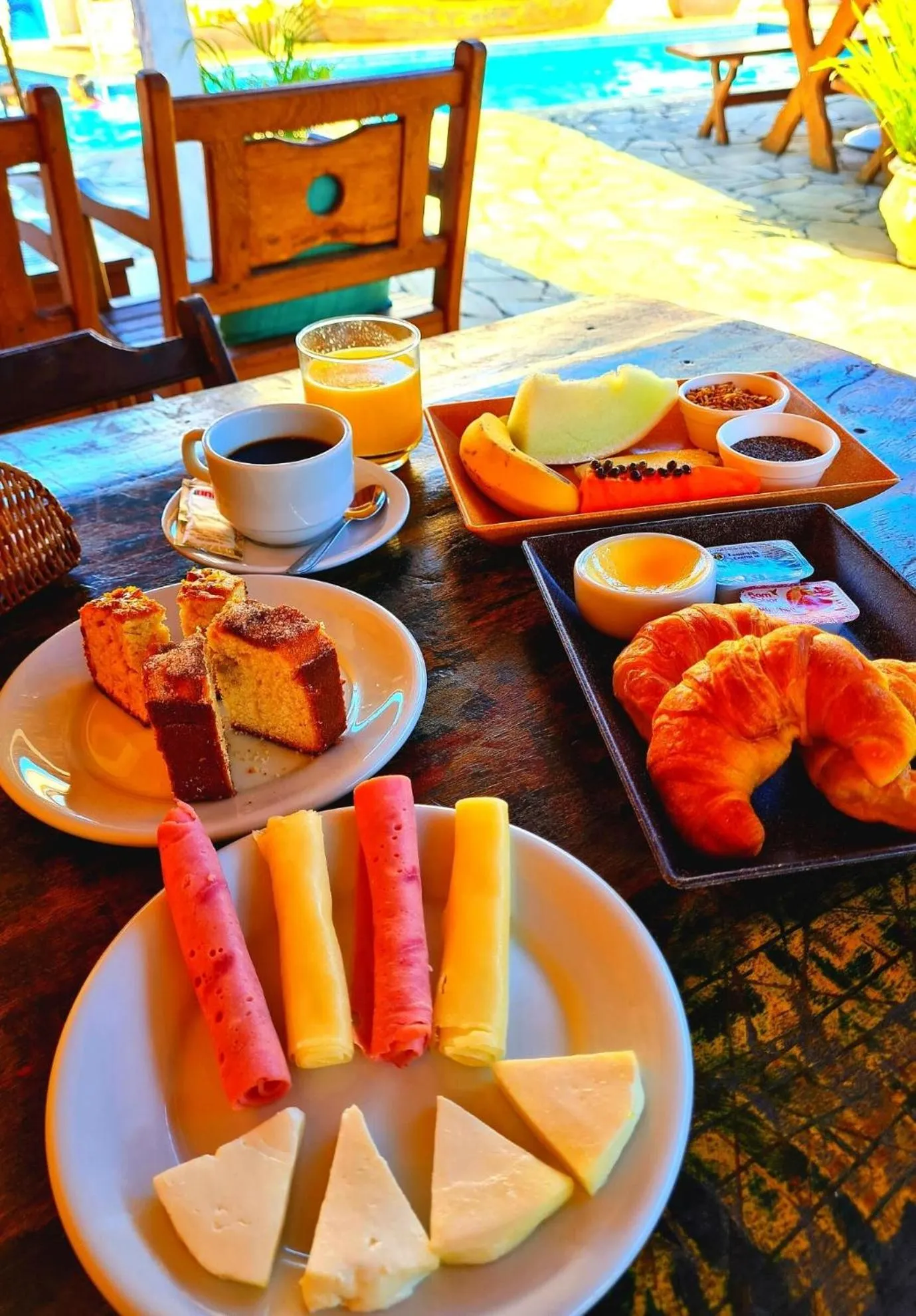 Breakfast in Pousada Solar de Geribá