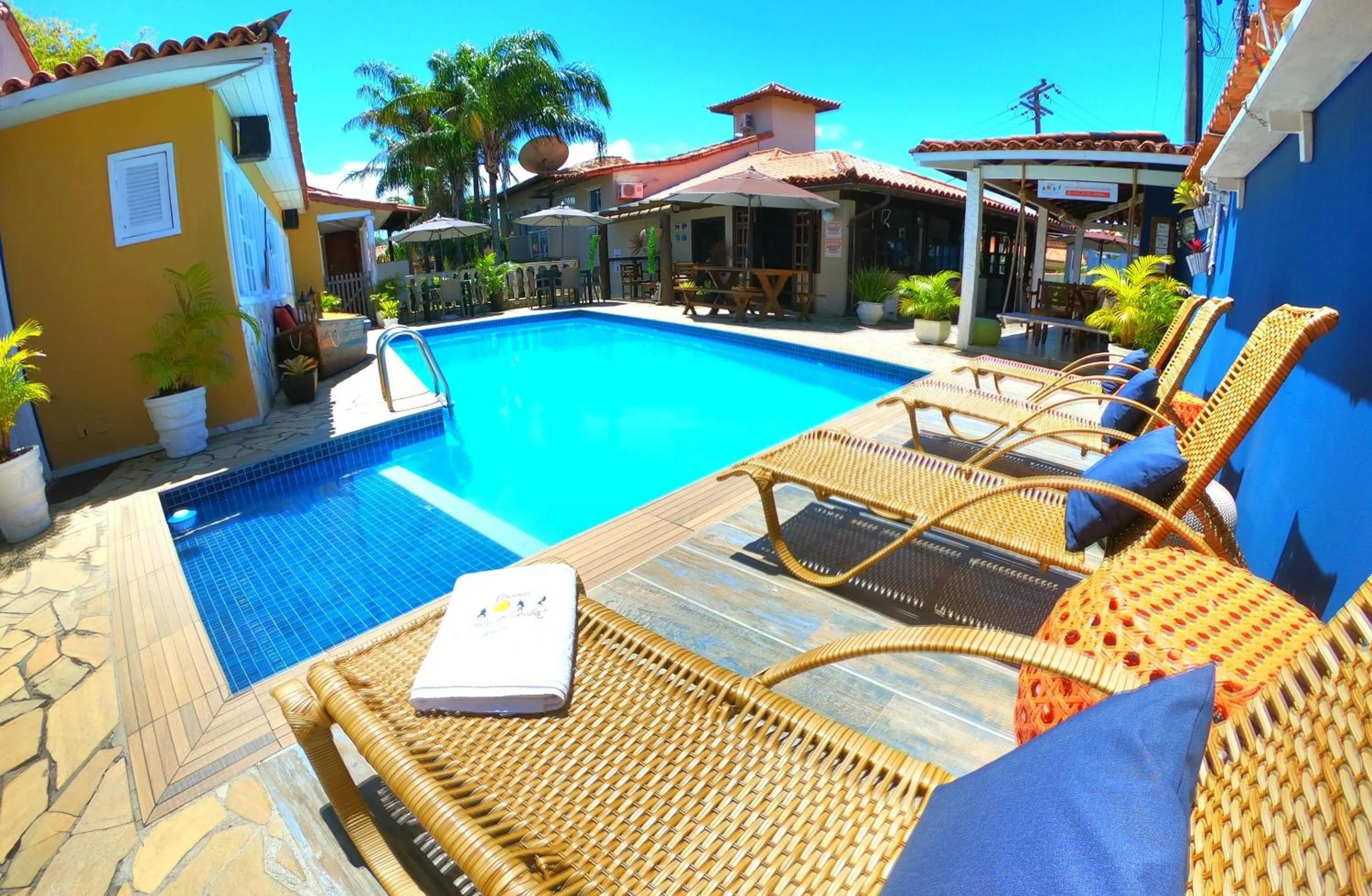 Swimming pool in Pousada Solar de Geribá