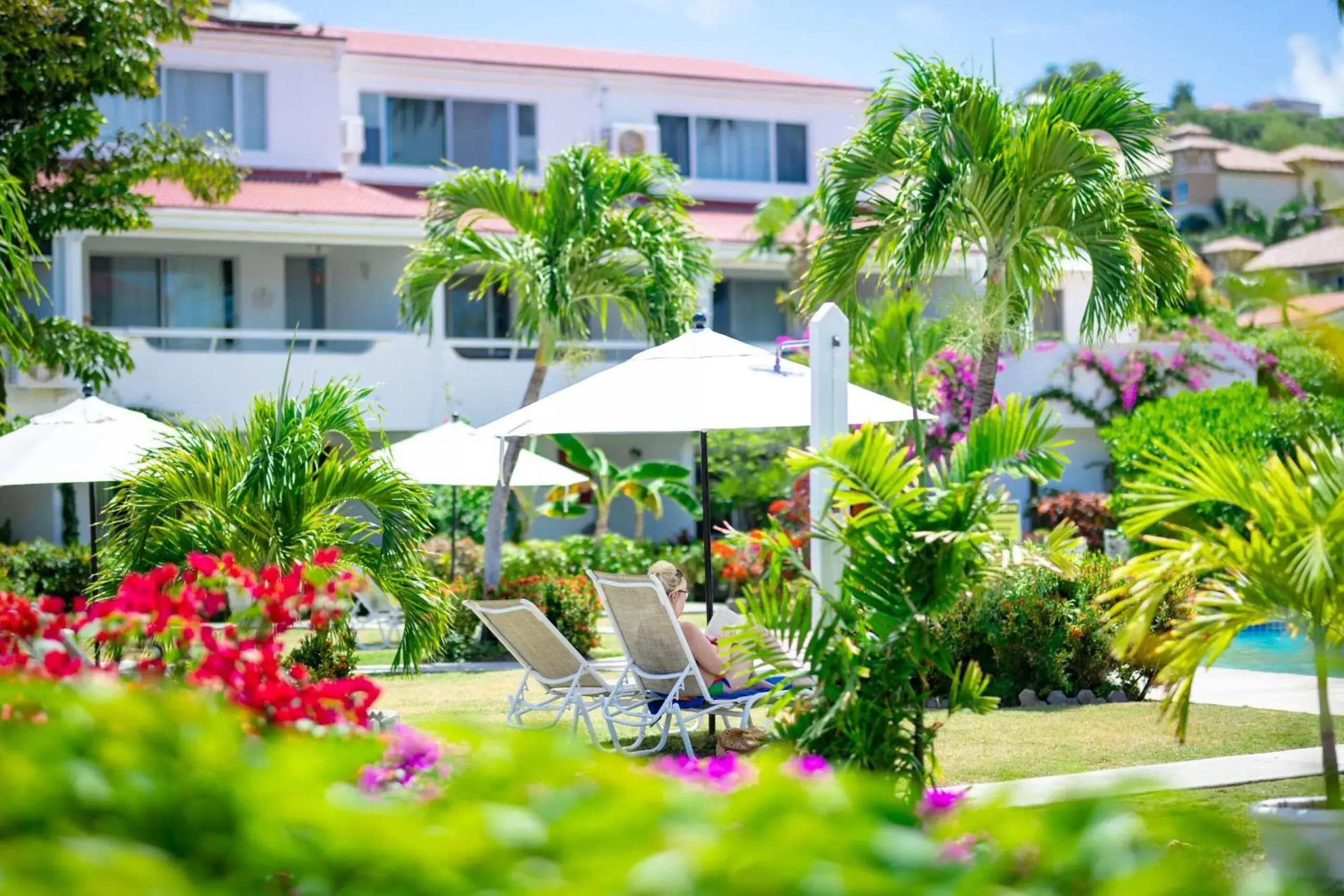 Swimming pool in Antigua Village Beach Resort Swimming pool in Antigua Village Beach Resort