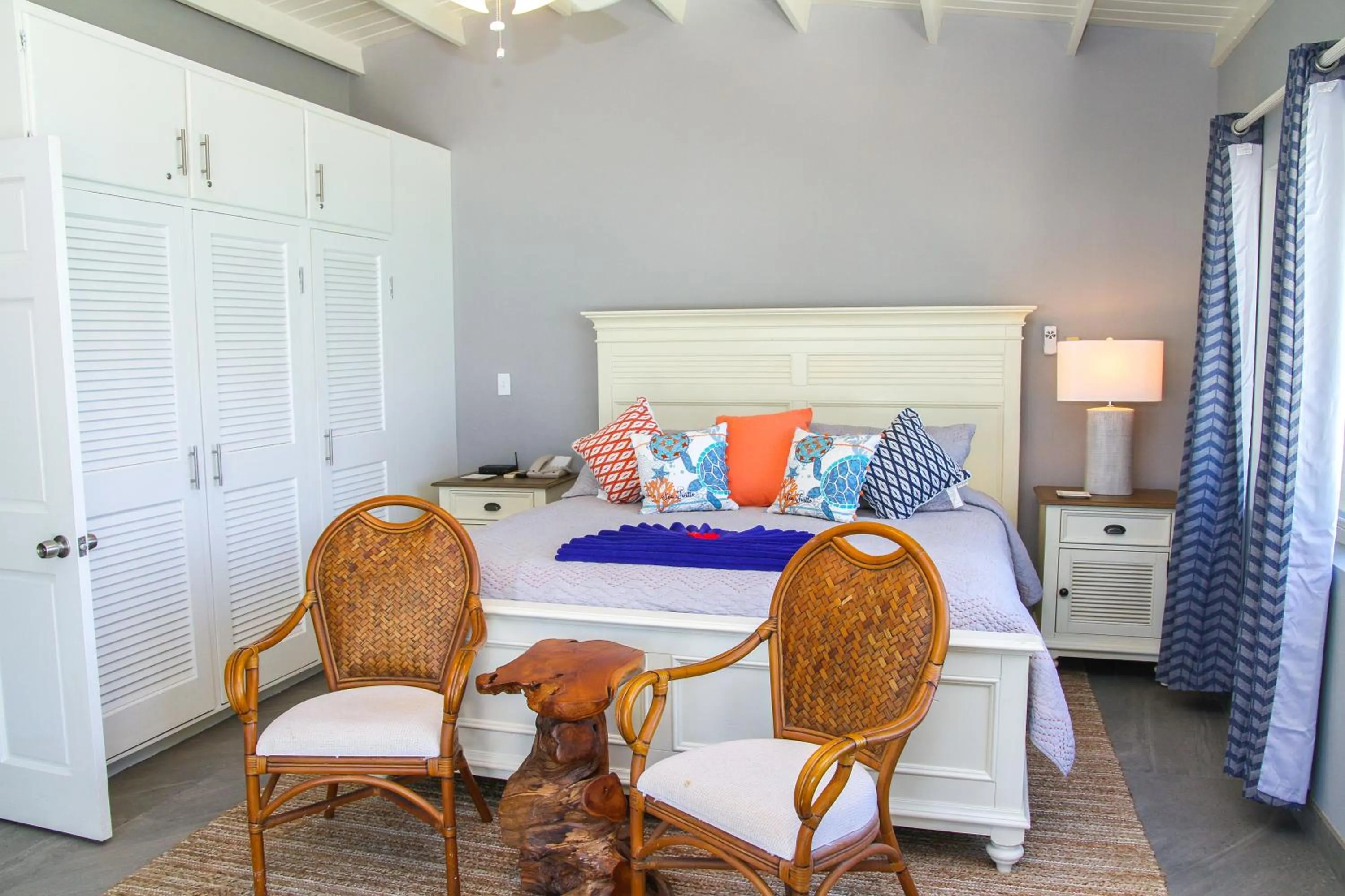 Bed in Antigua Village Beach Resort