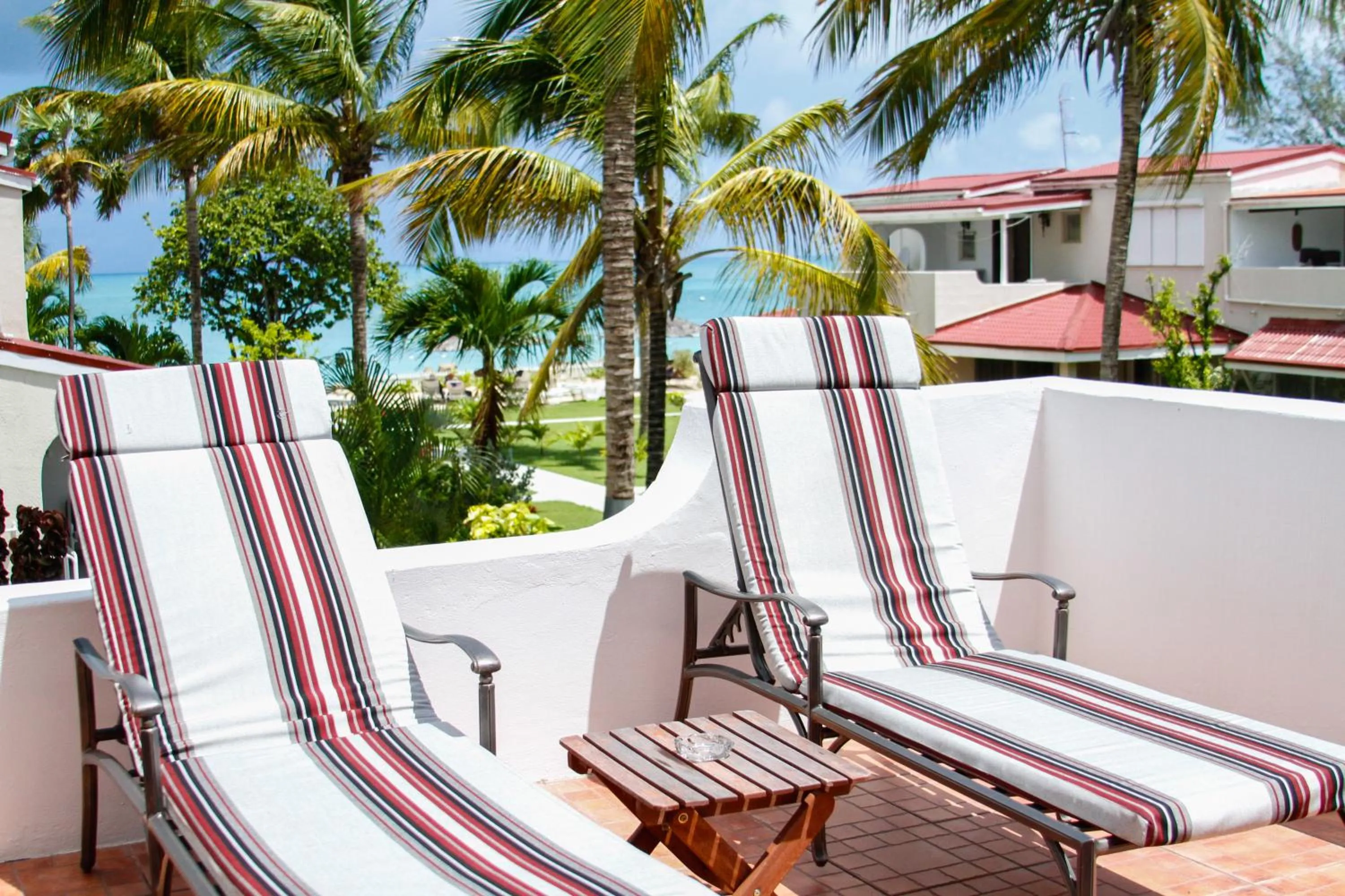 Balcony/Terrace in Antigua Village Beach Resort