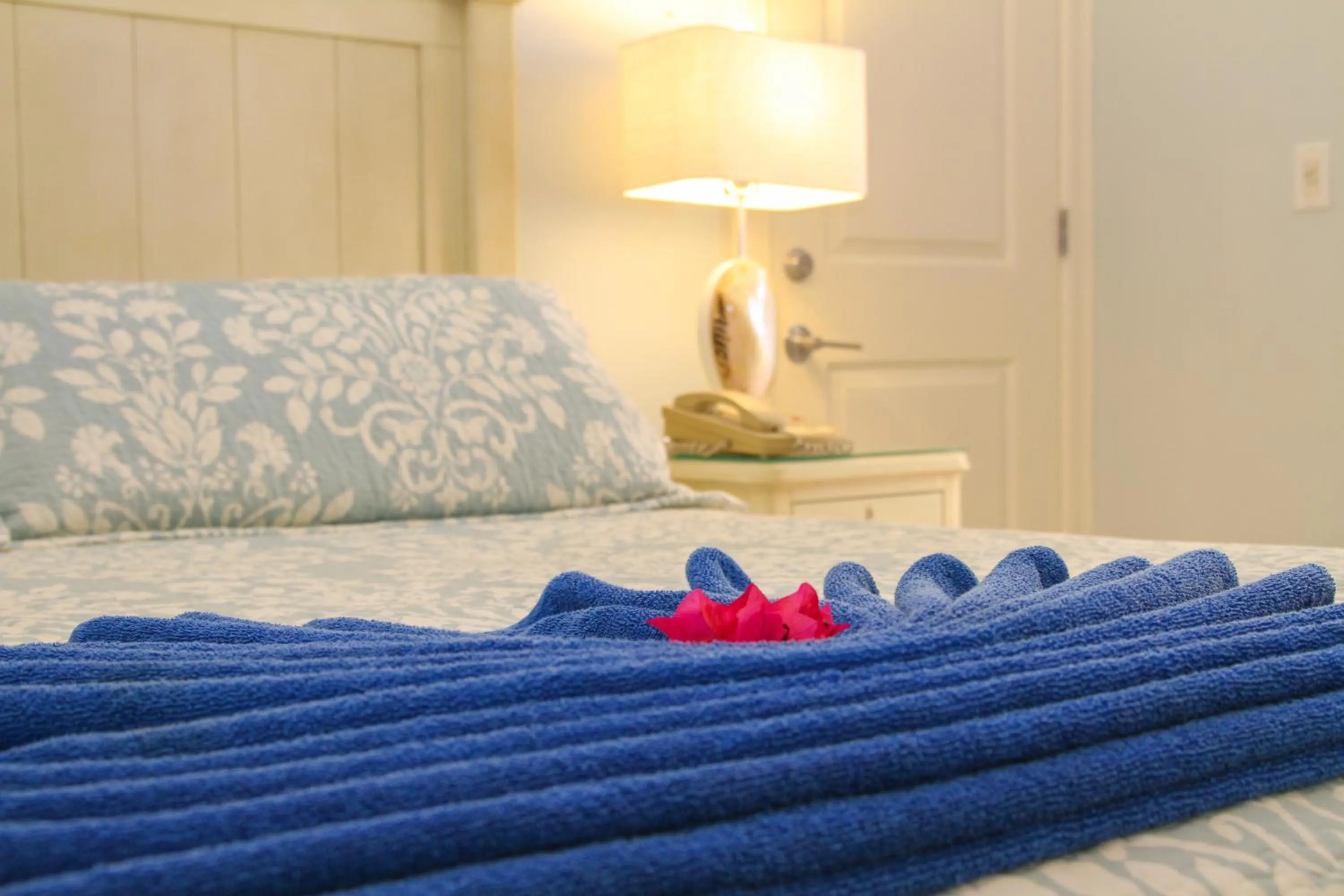 Bed in Antigua Village Beach Resort