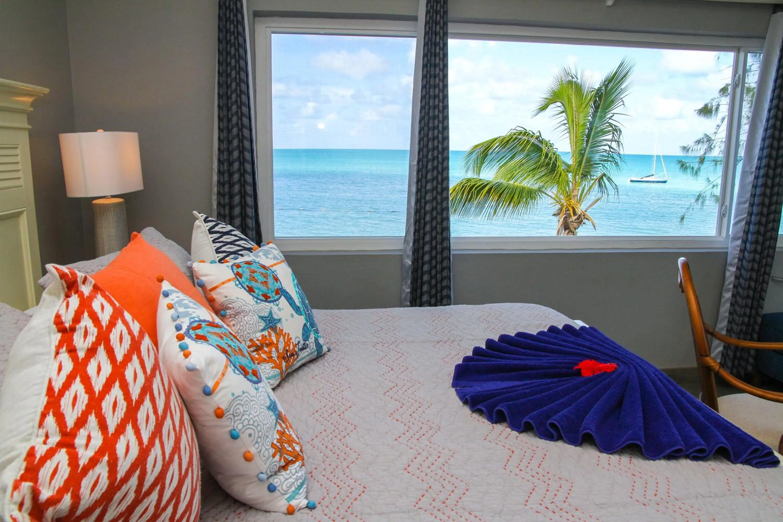 Bed in Antigua Village Beach Resort