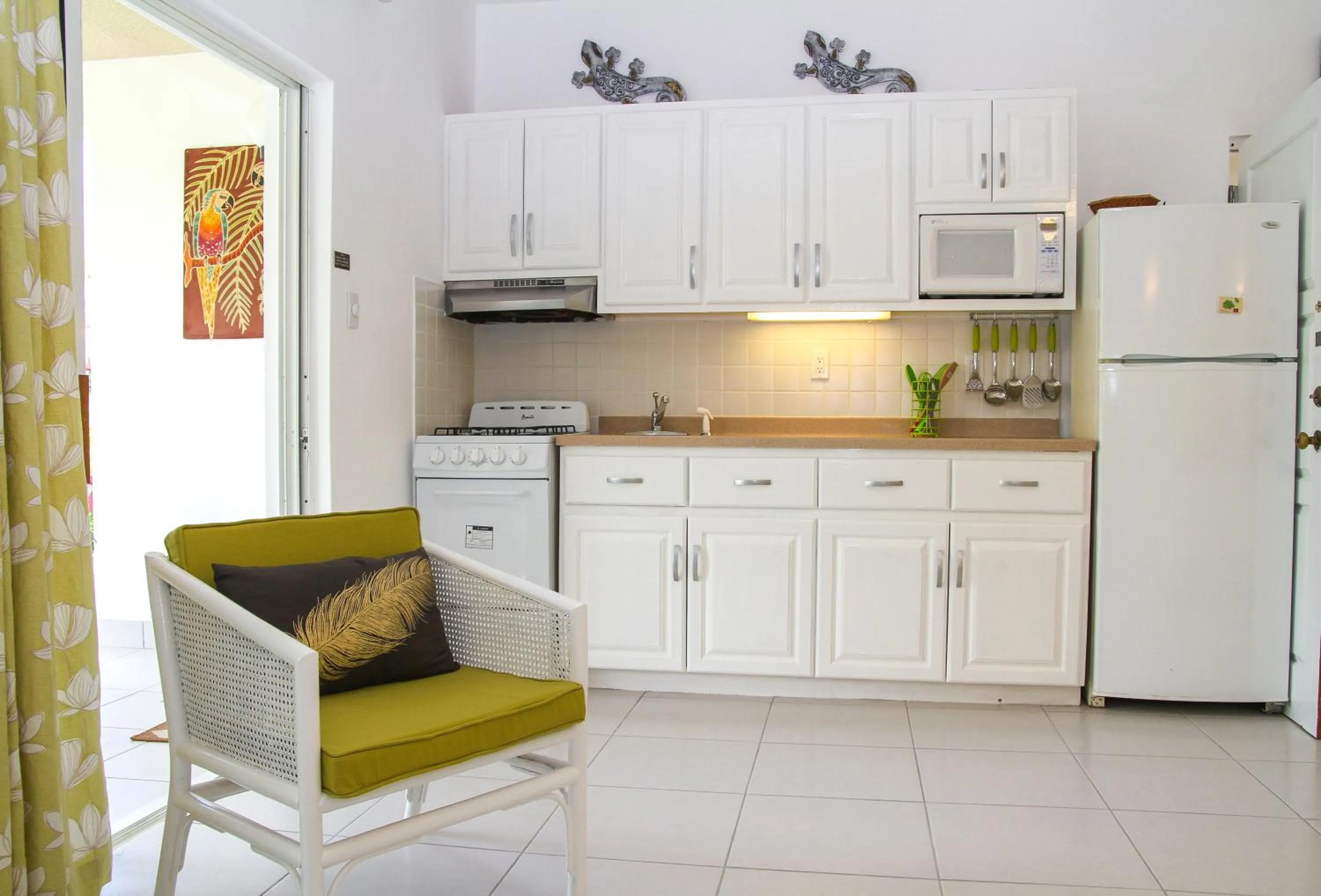 Kitchen or kitchenette in Antigua Village Beach Resort